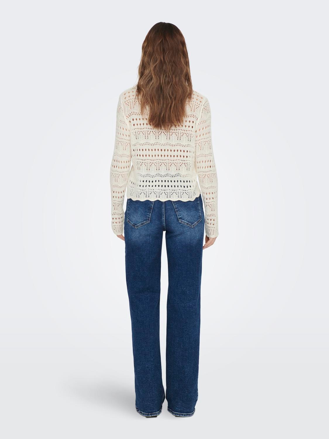 JDY Pull à col rond »JDYSUN LAY L/S BOATNECK PULLOV. KNT NOOS«