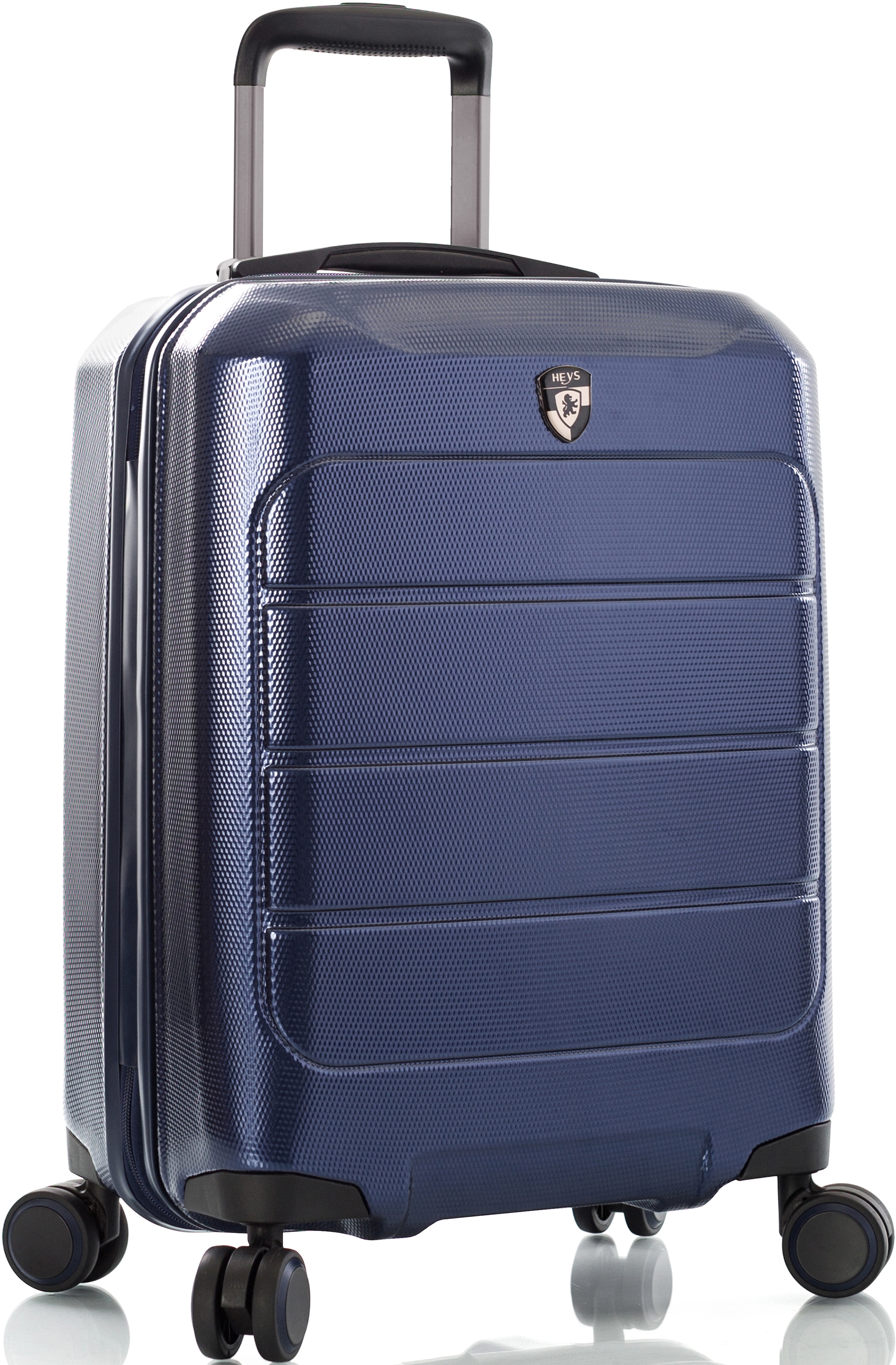 Heys Hartschalen-Trolley »Eco Case, 53 cm, Navy Blau«, 4 Rollen, Heys x Joachim Llambi Handgepäck-Koffer Reisegepäck