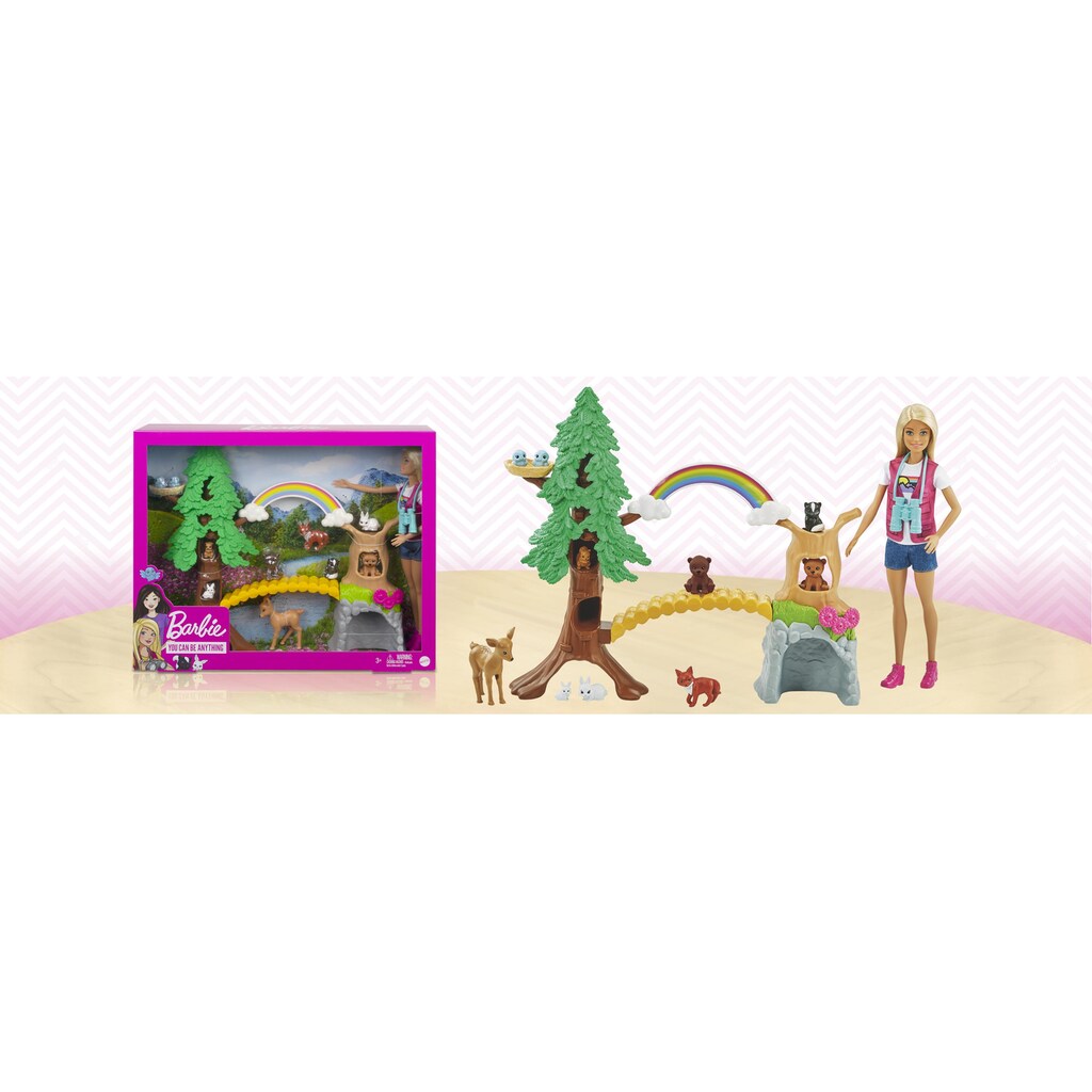 Barbie Spielwelt »Waldtier-Forscherin«