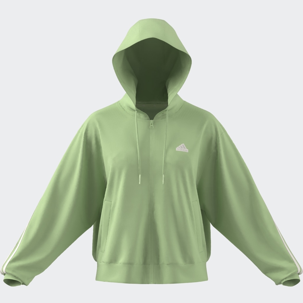 adidas Sportswear Kapuzensweatshirt »W FI 3S FZ HD«