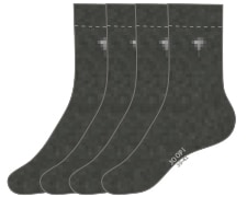 JOOP! Chaussettes »For your daily« avec logo Cornflower, bord-côtes