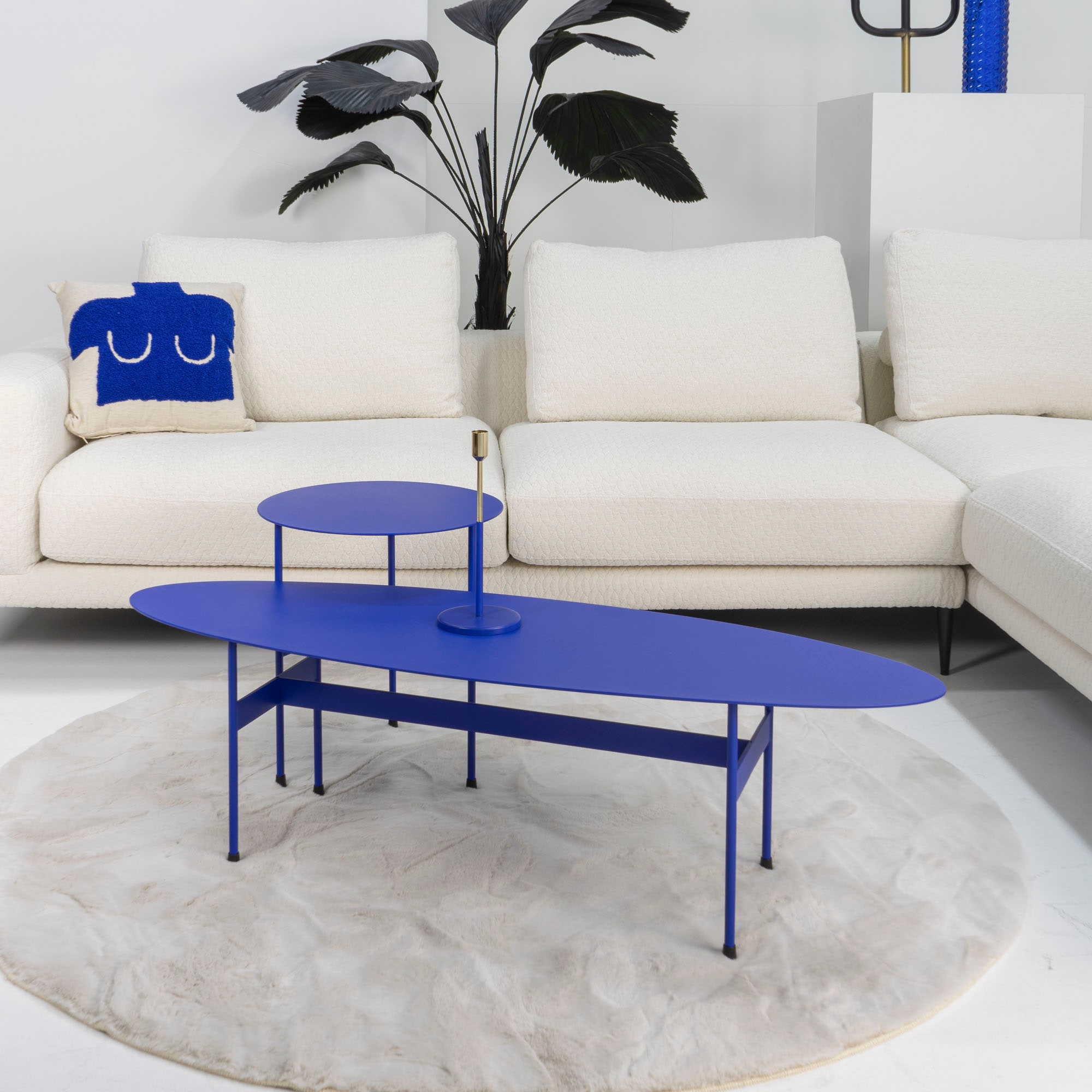 Spinder Design Beistelltisch »MIRA LOW« Beistelltisch aus Stahl