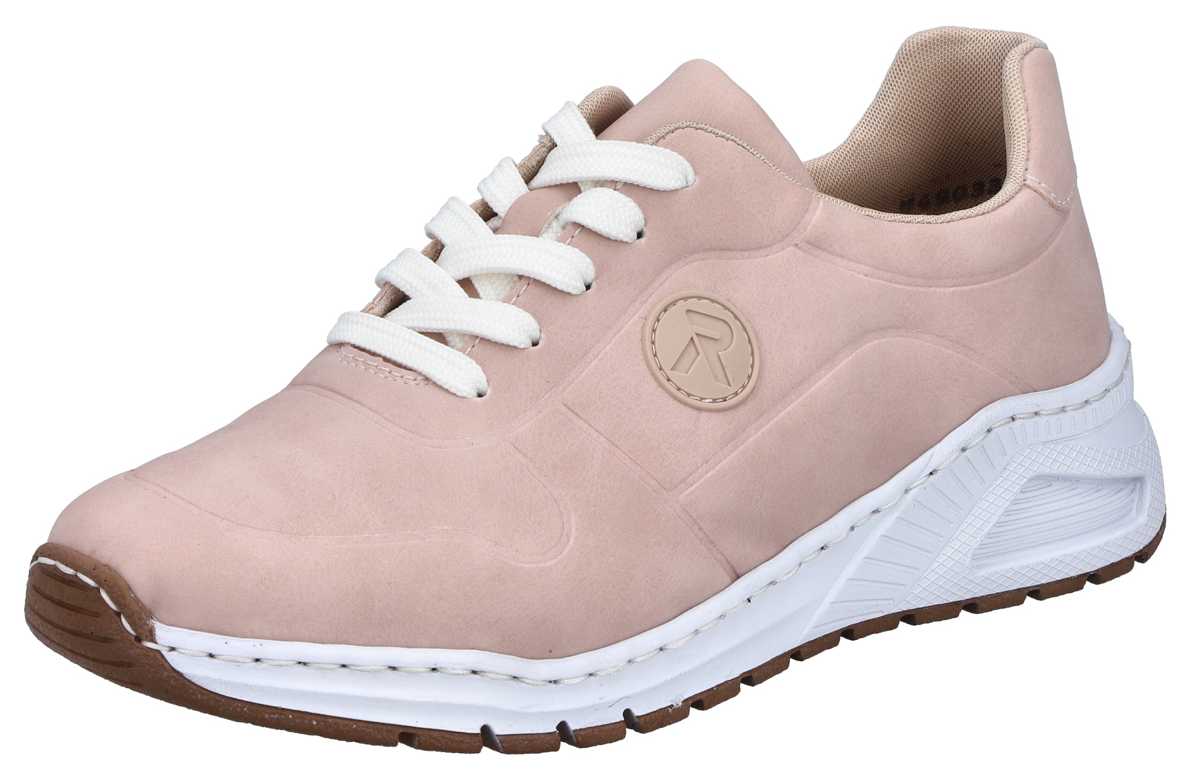 Rieker Sneakers  avec semelle intérieure MemoSoft, chaussure de loisir, chaussure basse, chaussure à lacets