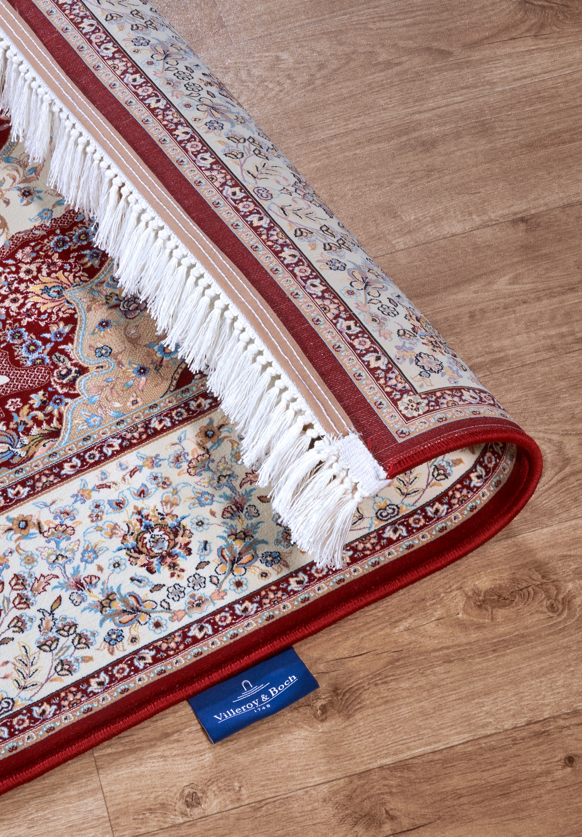 Villeroy & Boch Teppich »Etienne«, rechteckig, 7 mm Höhe, Orientalisch, Fransen, Wohnzimmer, Schlafzimmer, Klassisch, Kurzflor