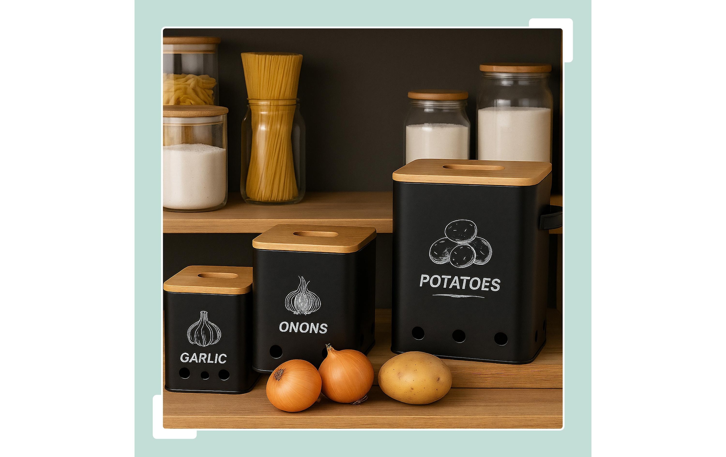relaxdays Boîte de rangement »3er Set«