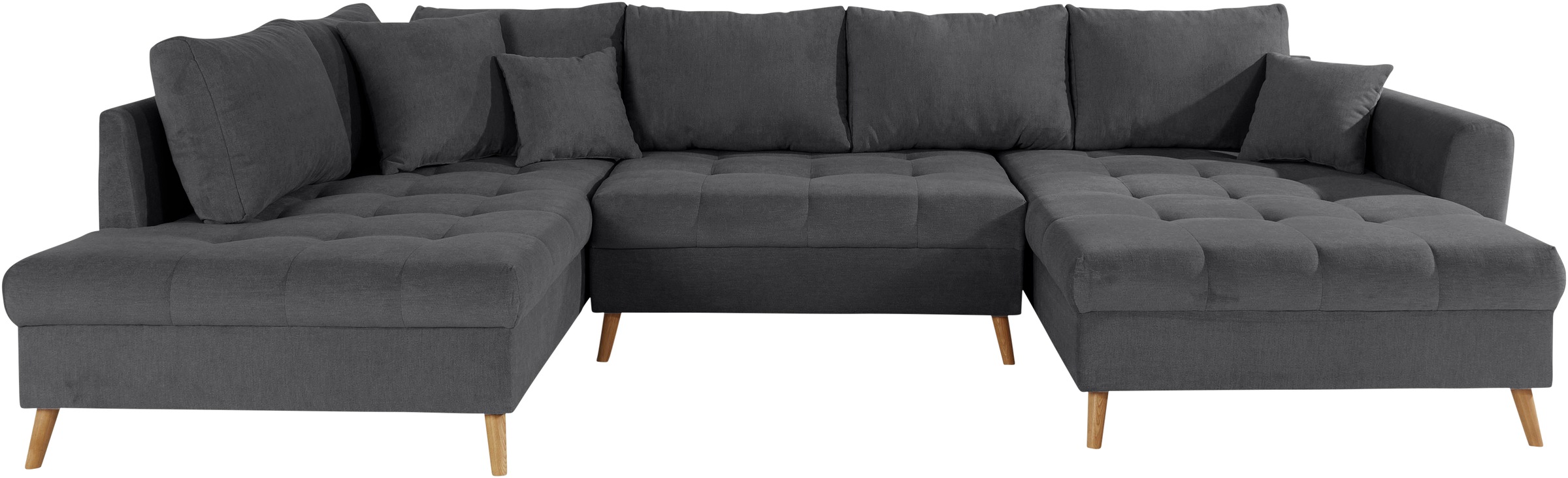 Image of andas Wohnlandschaft »Blackburn Luxus«, mit besonders hochwertiger Polsterung für bis zu 140 kg Belastbarkeit bei Ackermann Versand Schweiz