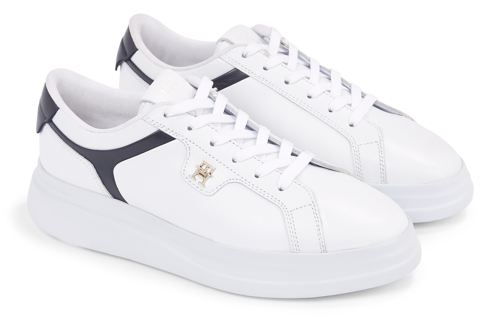 Plateausneaker »POINTY COURT SNEAKER«, in schmal zulaufender Form, Freizeitschuh,...