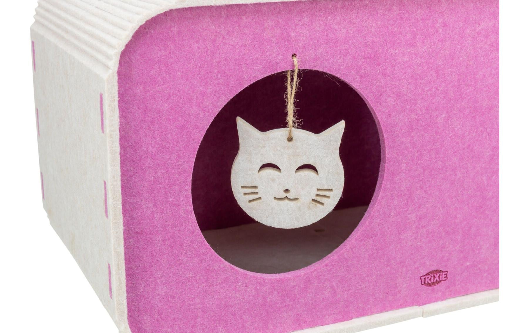 TRIXIE Lit pour animal »Merle Filzhöhle eckig 58 x 29 x 27 cm«