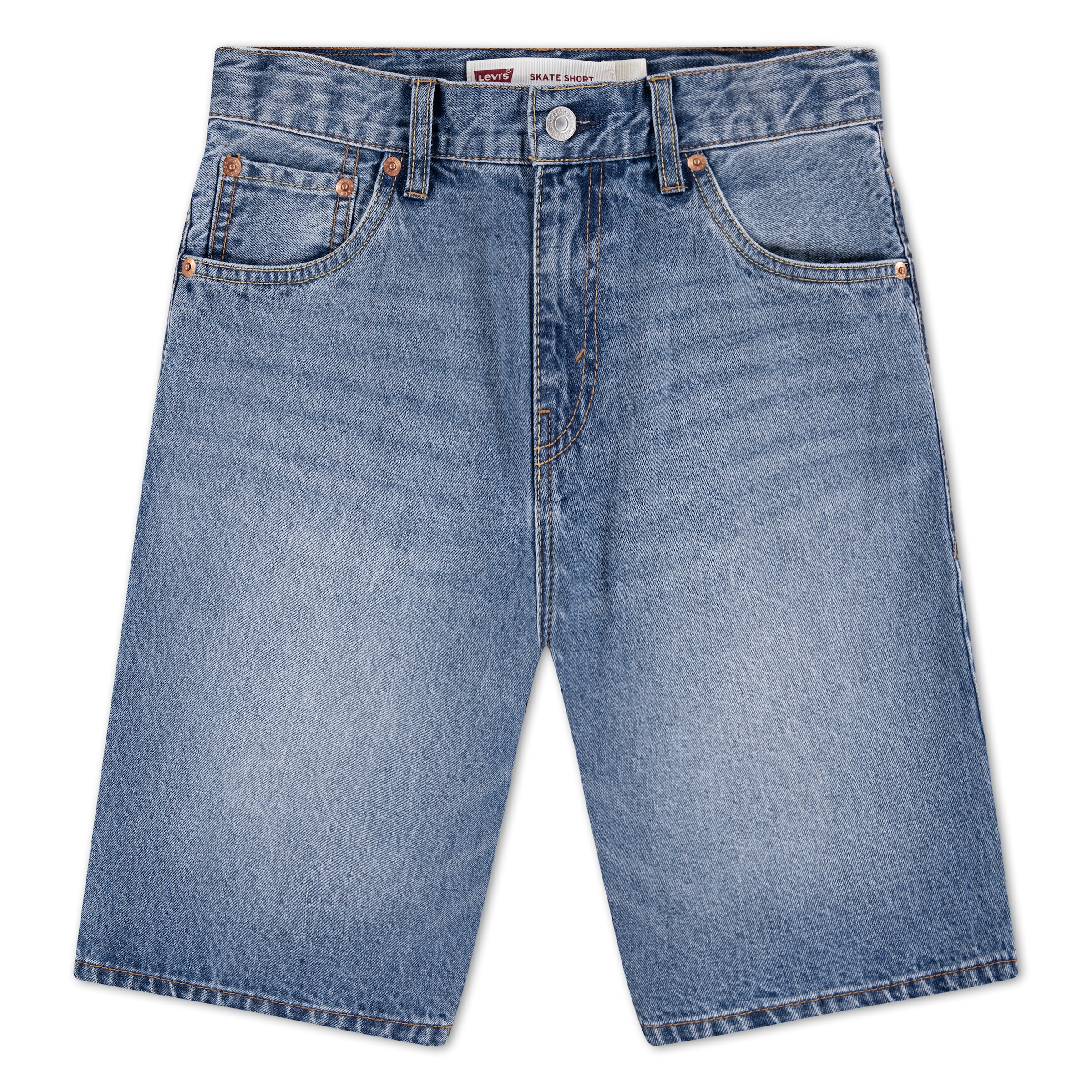 Levi's® Kids Short en jean aus robustem Baumwolldenim