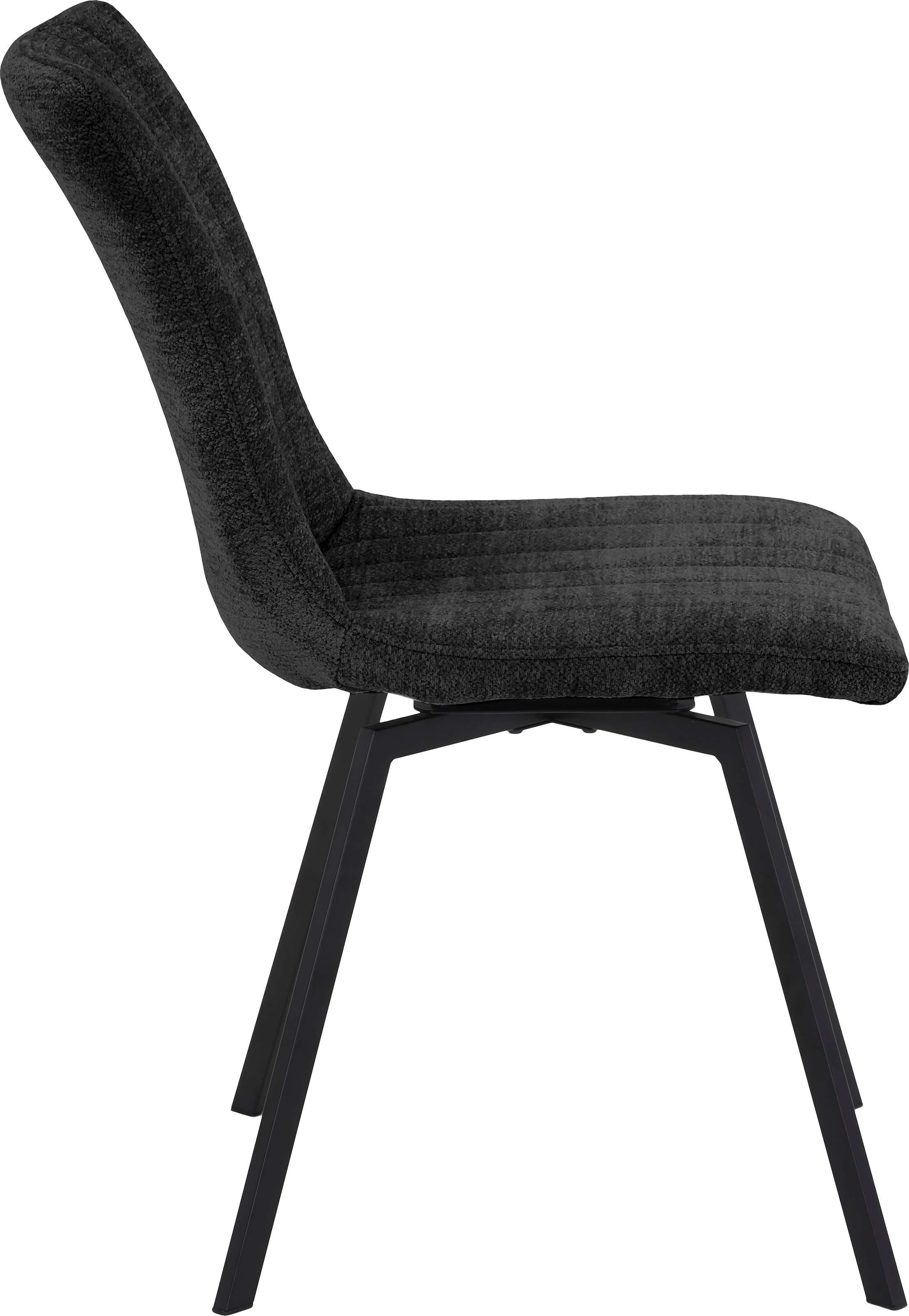 HELA 4-Fussstuhl »MARION«, (Set), 2 St., Boucle, 360° drehbar, Stoff in Boucleoptik, 2er und 4er Set