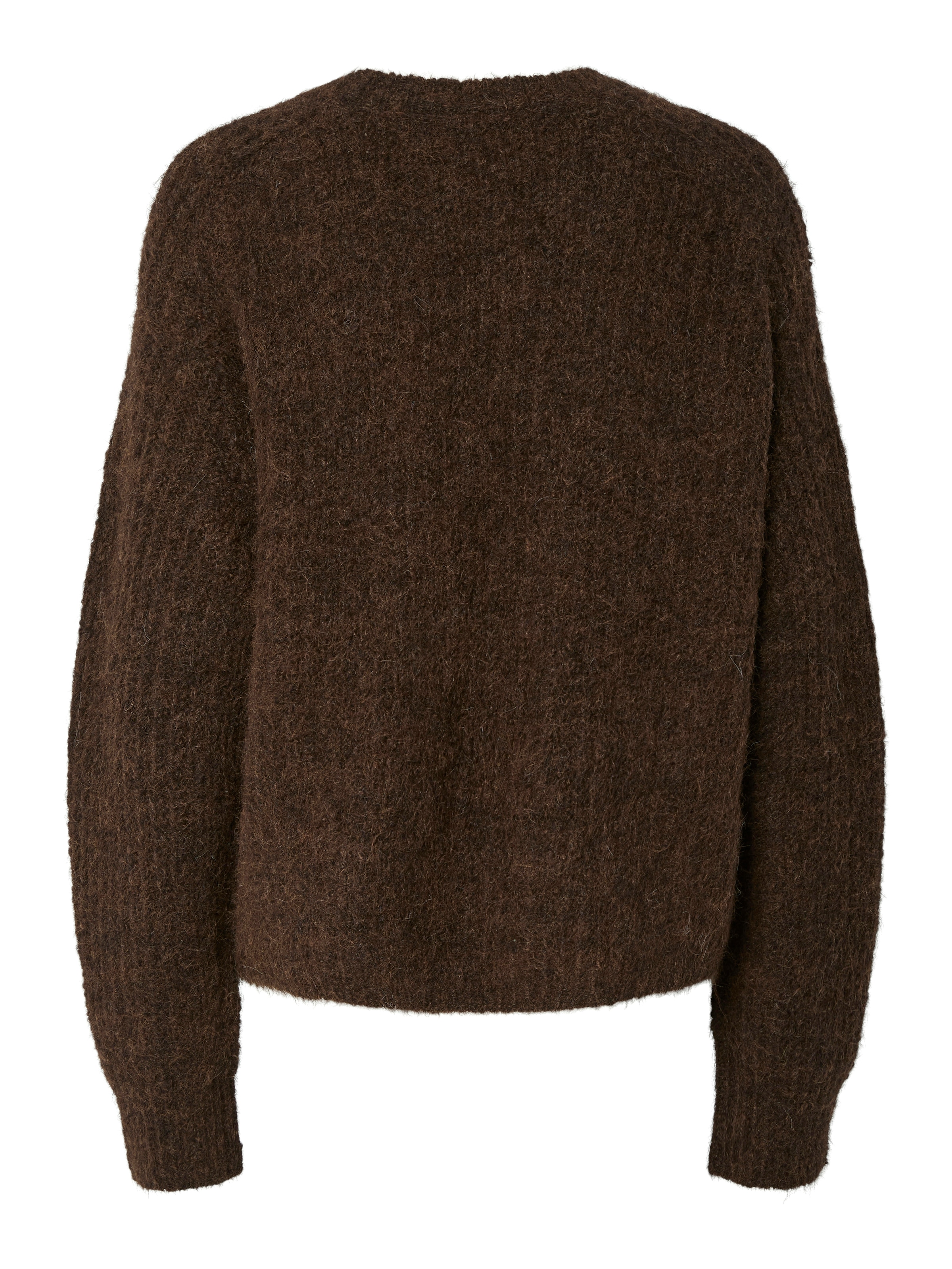 pieces Strickpullover »PCCLEO LS O-NECK CHUNKY KNIT NOOS BC«