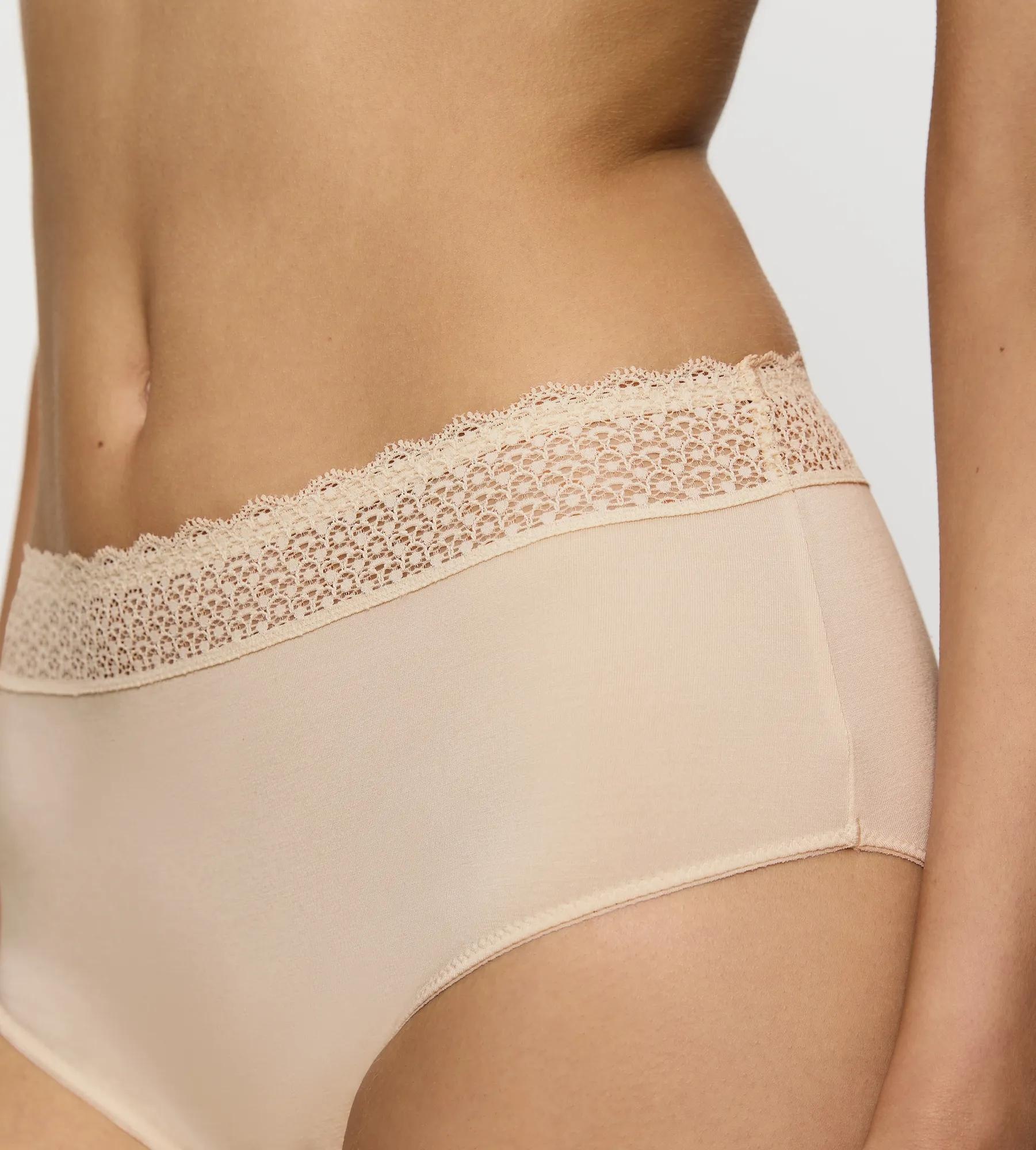 Triumph Midislip »Feel of Modal« très doux, ceinture élastique avec dentelle, léger