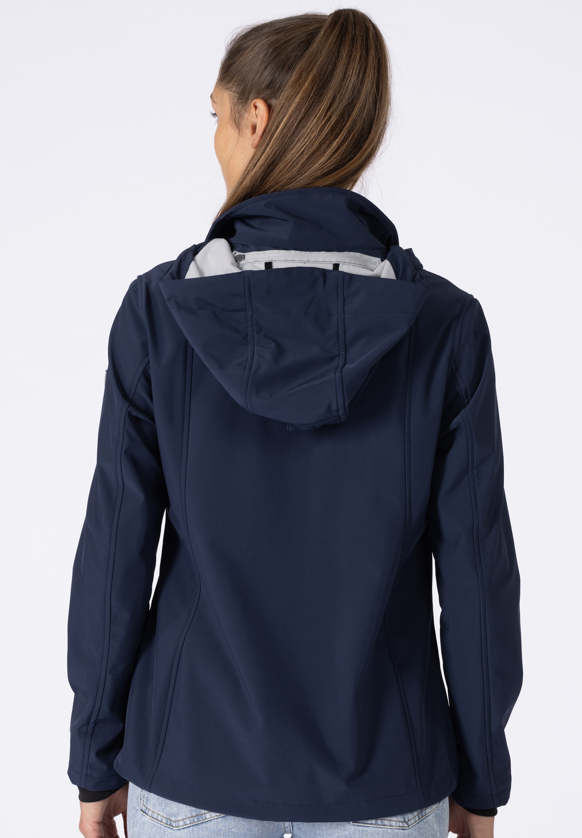 DEPROC Active Veste softshell »DECORAH PEAK V WOMEN« mit abnehmbarer Kapuze