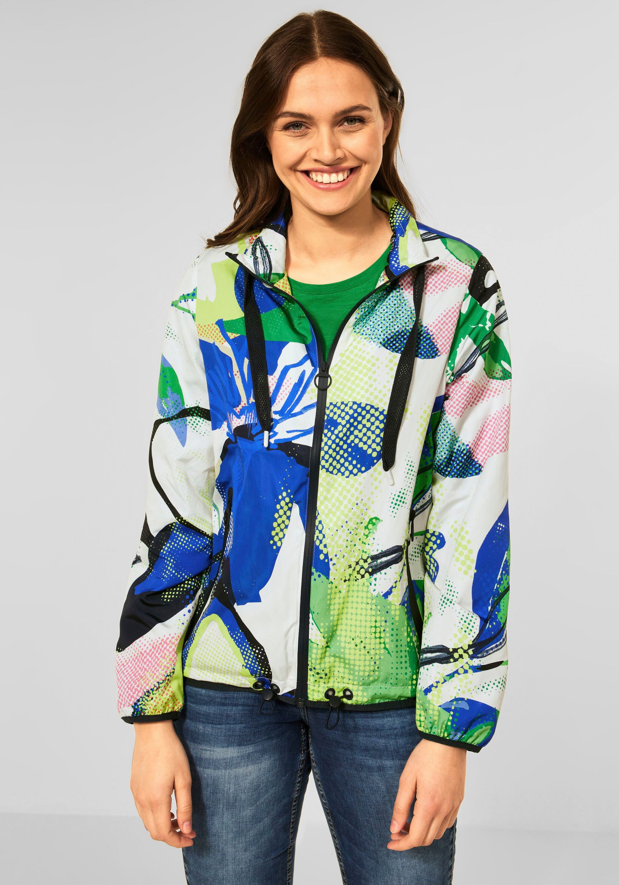 Image of Cecil Windbreaker, mit farbenfrohem Allover-Print bei Ackermann Versand Schweiz