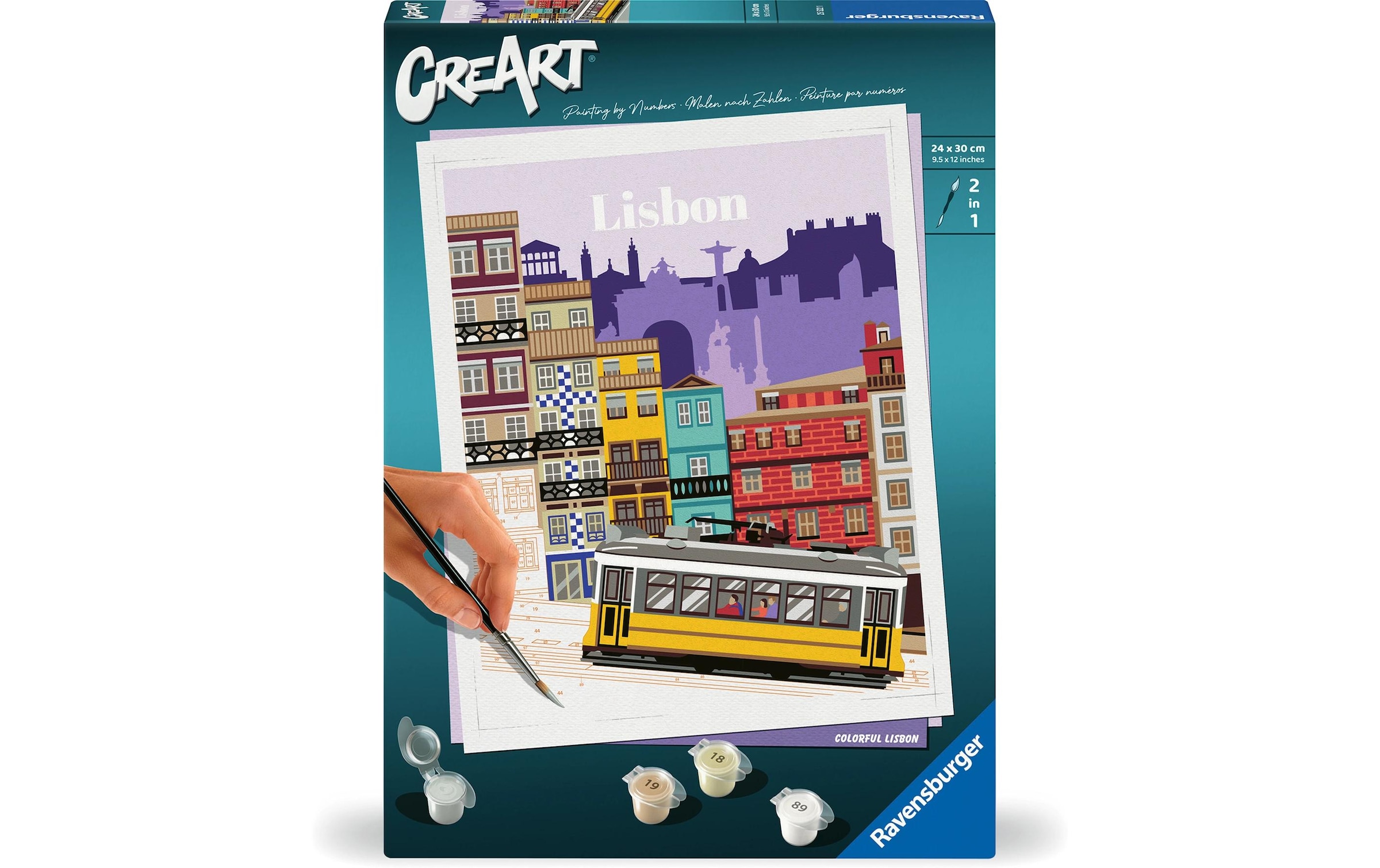 Ravensburger Malen nach Zahlen »Malen nach Zahlen CreArt Colorful Lissabon«