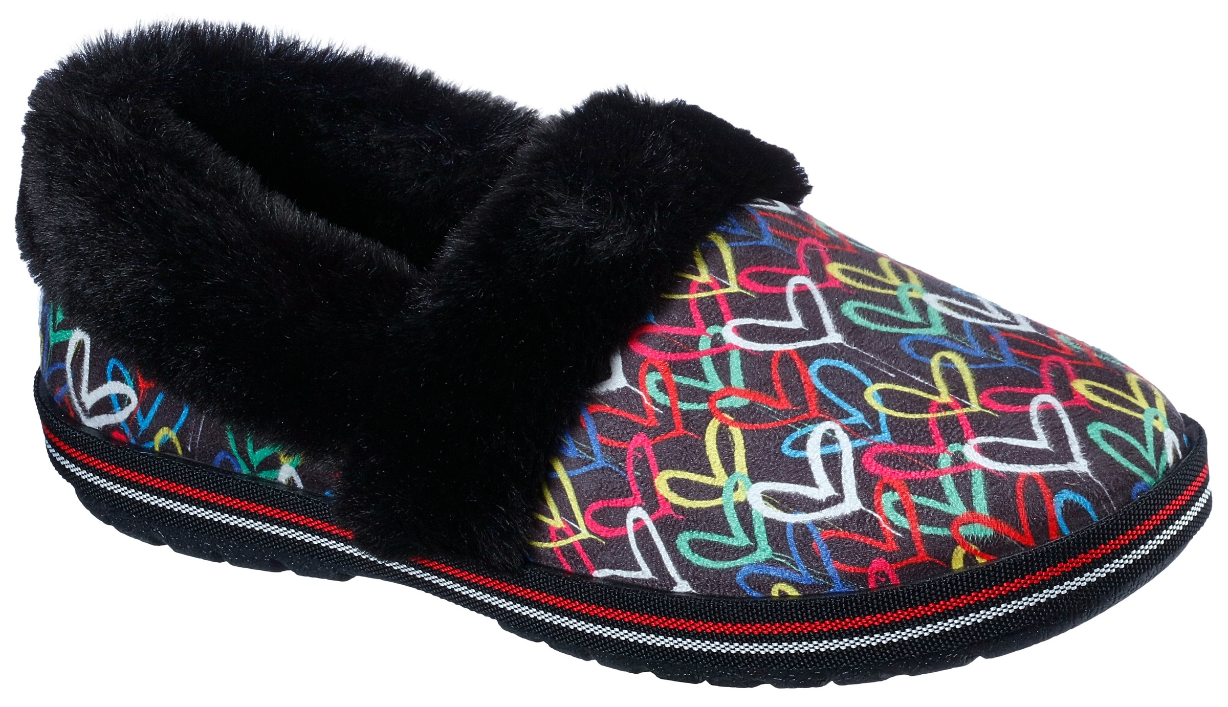 Image of Skechers Pantoffel »TOO COZY«, mit Herzchen-Print bei Ackermann Versand Schweiz