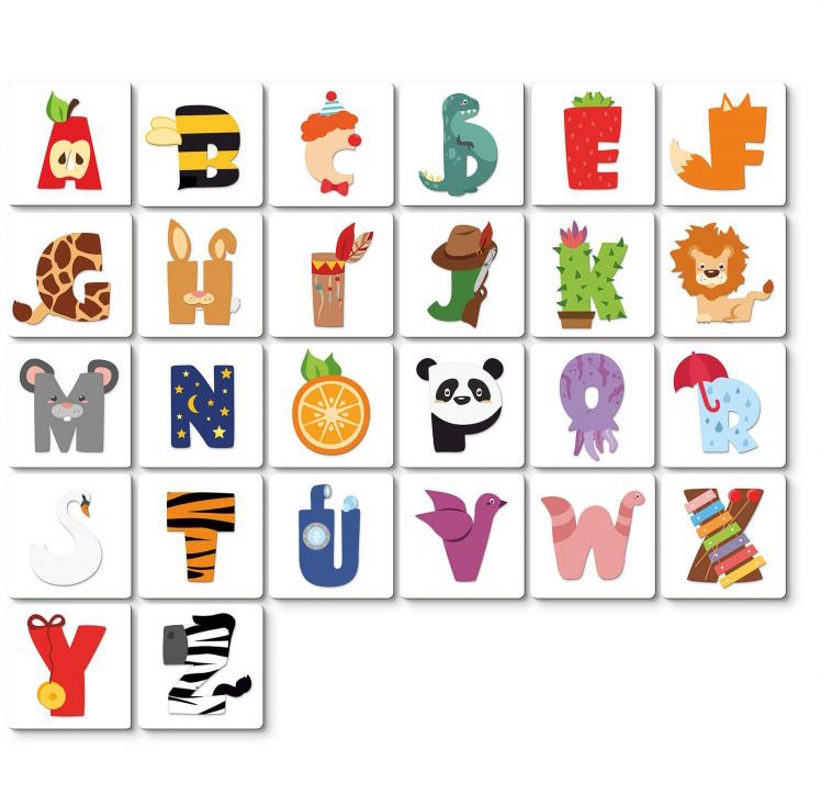 Image of Wall-Art Holzbild »Lernbuchstaben Kinderzimmer 20cm«, B, (1 St.) bei Ackermann Versand Schweiz