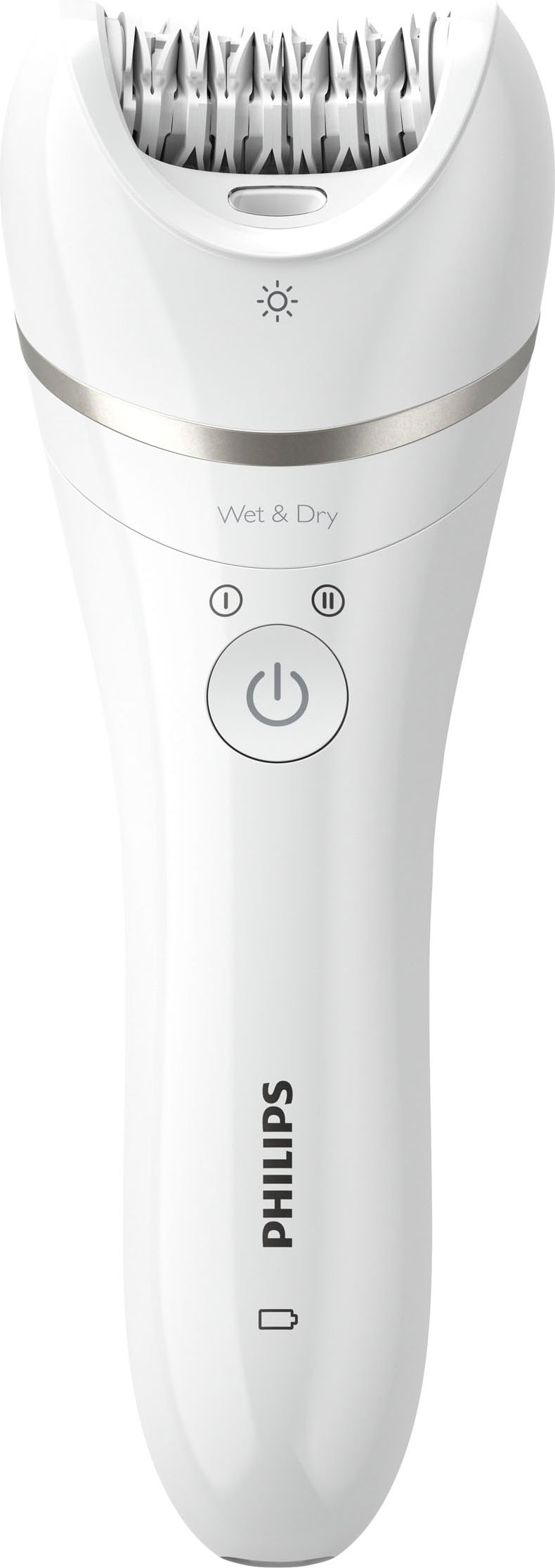 Philips Epilierer »Beauty Set Series 9000 BRE770/92«, 5 St. Aufsätze, inkl. Gesichtshaarentferner und Tasche, Nass-und Trockenfunktion