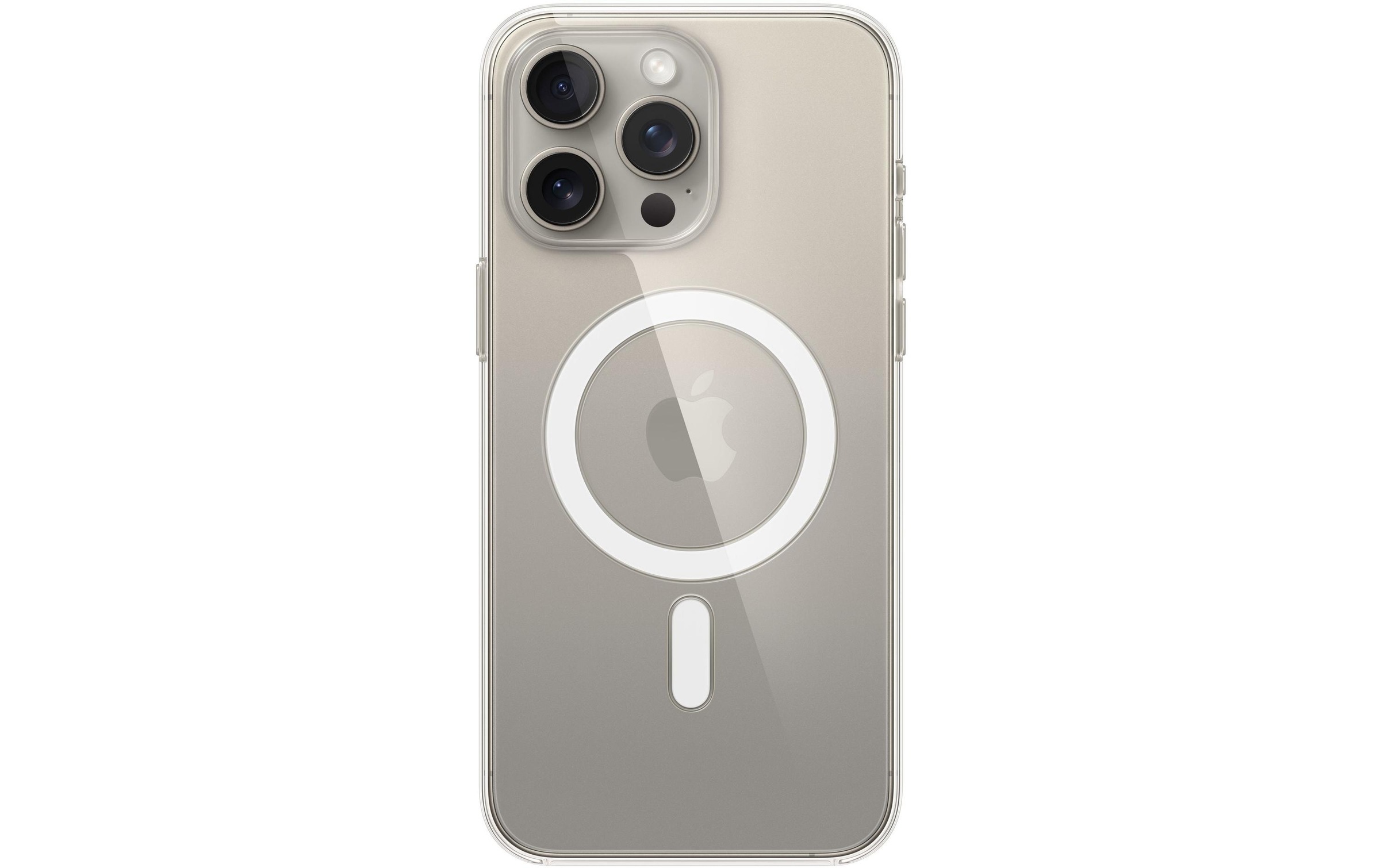 Apple Smartphone Clear Case mit MagSafe, iPhone 15 Pro Max Transparent