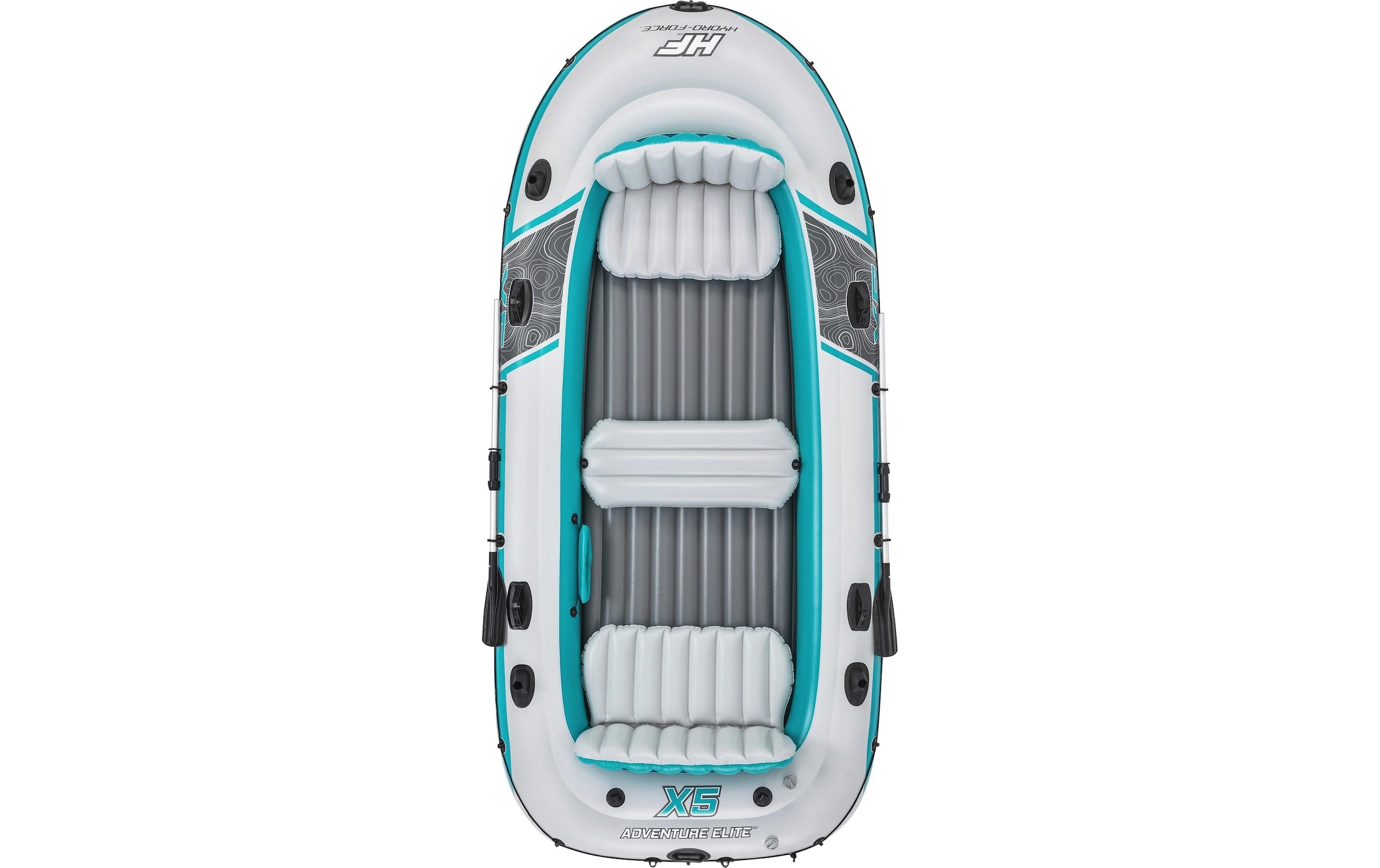 Bestway Bateau pneumatique »Hydro-Force Komplett-Set Adventure Elite X5« bottes en caoutchouc
