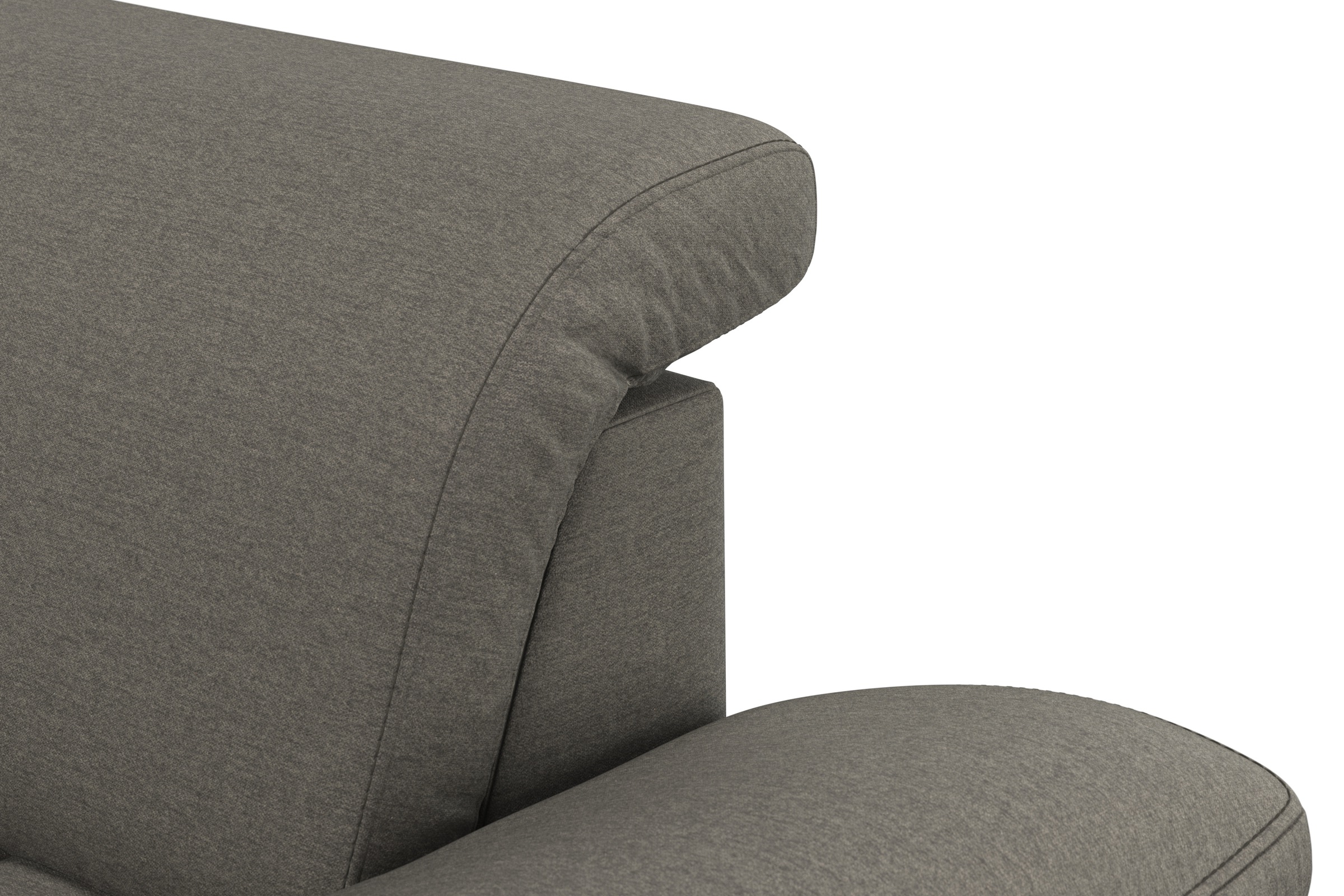 sit&more Ecksofa »Cool L-Form« wahlweise mit Kopfteilverstellung und Vorziehsitz, motorisch