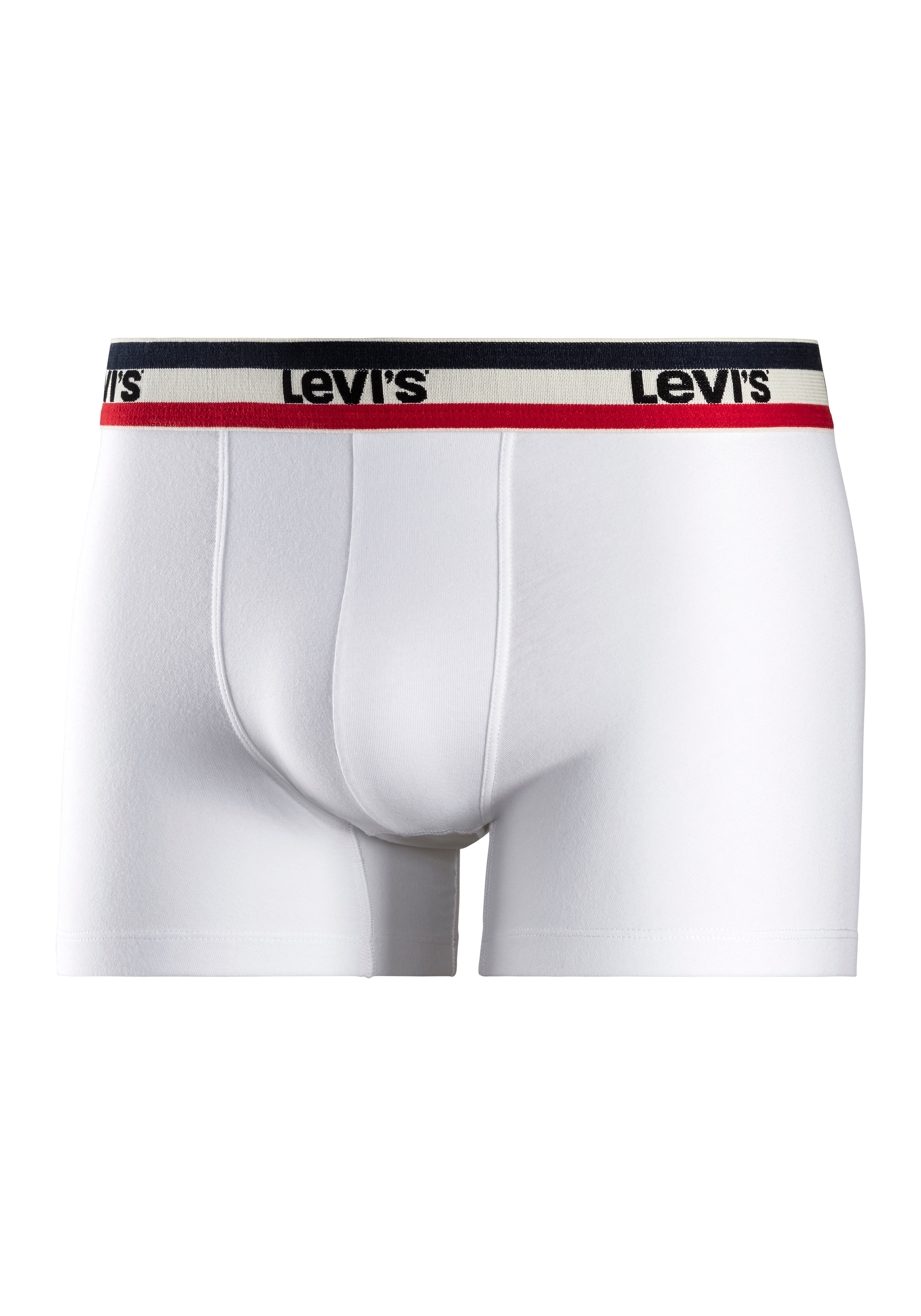 Levi's® Boxer, (Packung, 3er-Pack), mit kontrastierendem Logo-Bund