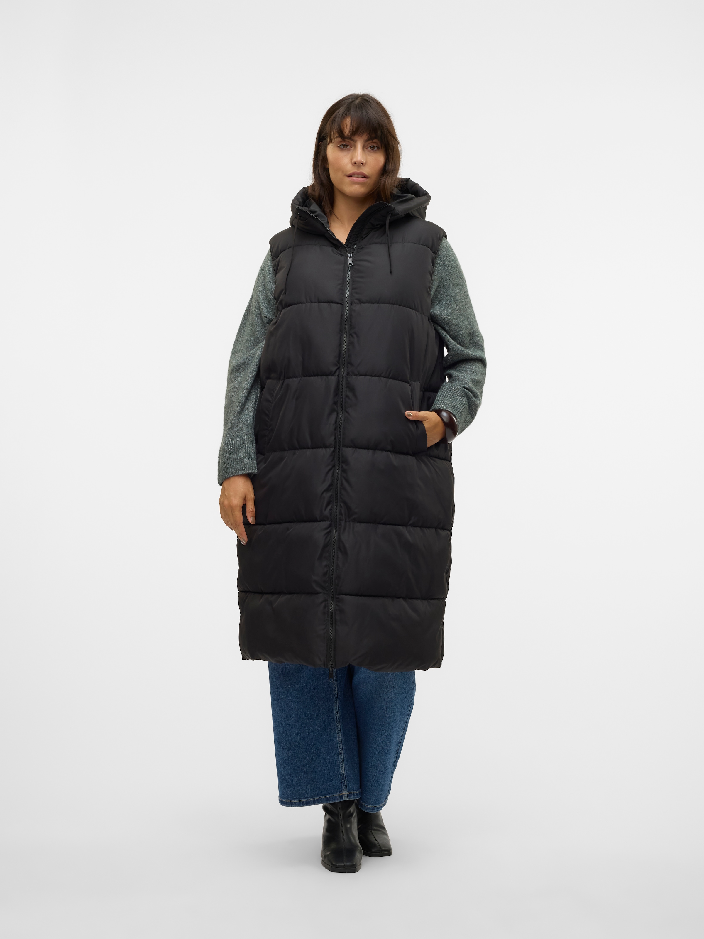 Vero Moda Curve Steppweste »VMCLIGAANE WAISTCOAT NOOS CUR«