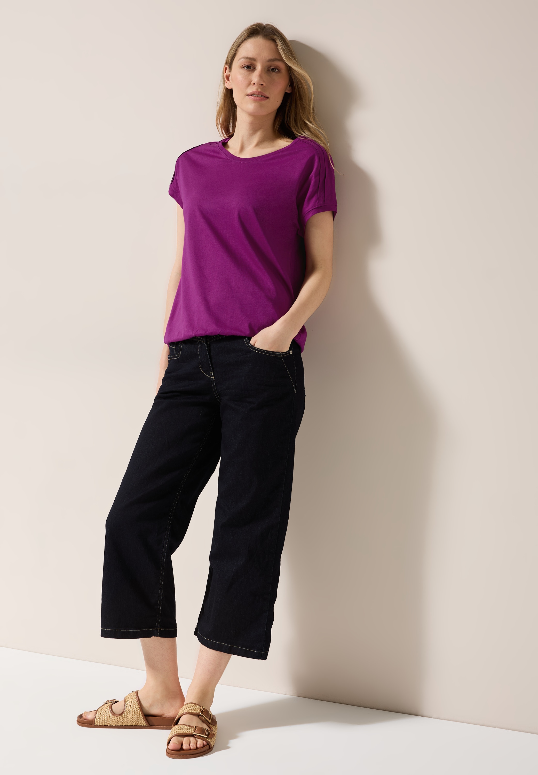 Cecil T-Shirt, mit elastischem Bund