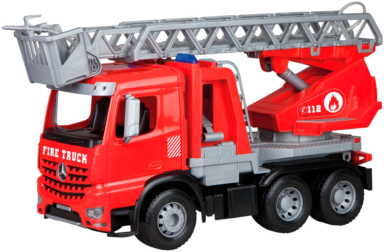 Image of Lena Spielzeug-Feuerwehr "Worxx, Leiterfeuerwehr Mercedes Arocs" Made in Europe