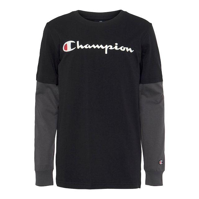 ♕ Champion Langarmshirt »Classic Long Sleeve large Logo - für Kinder«  versandkostenfrei auf