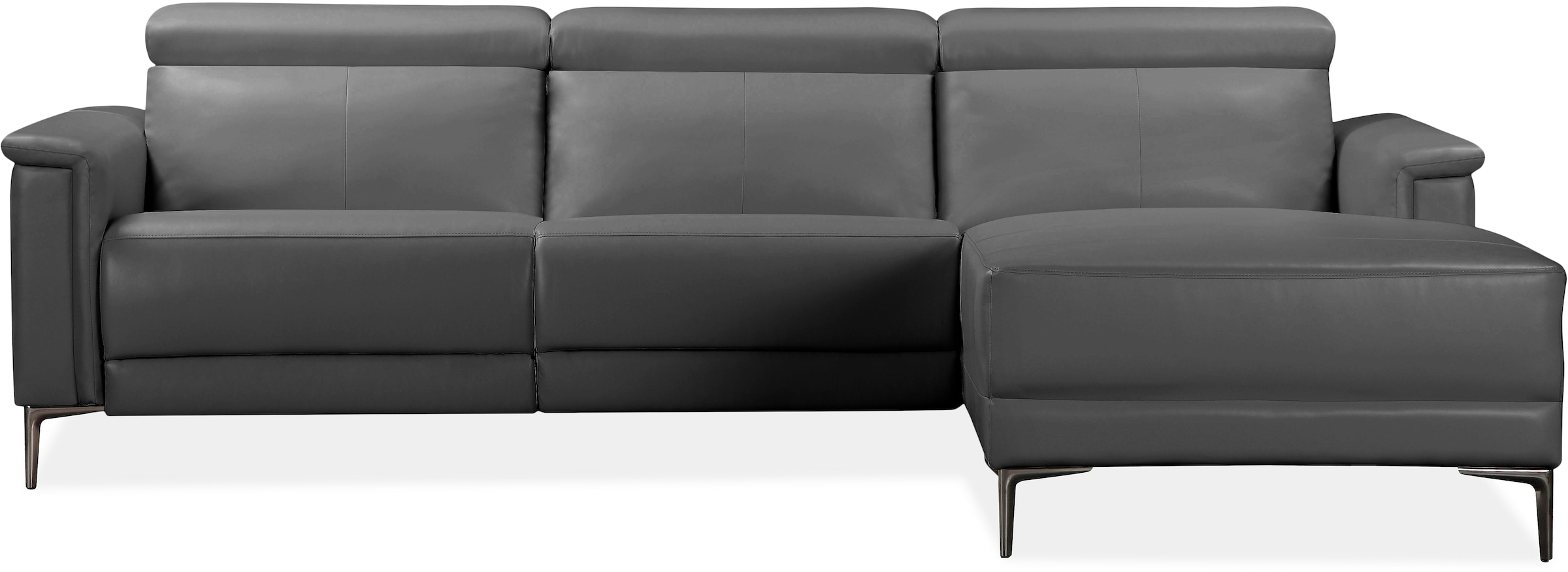 Places of Style Ecksofa Lund, mit man. o. elektr. Relaxfunktion und USB/ Kopfteilverstellung