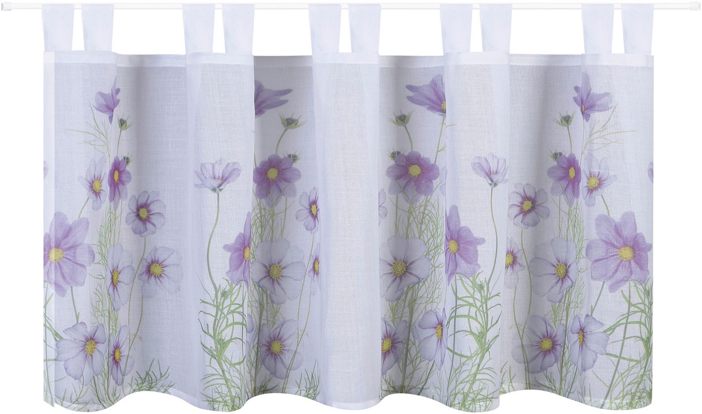 Image of Gerster Gardine »Calida«, (1 St.), Schlaufenpanneau bedruckt mit Blumen bei Ackermann Versand Schweiz