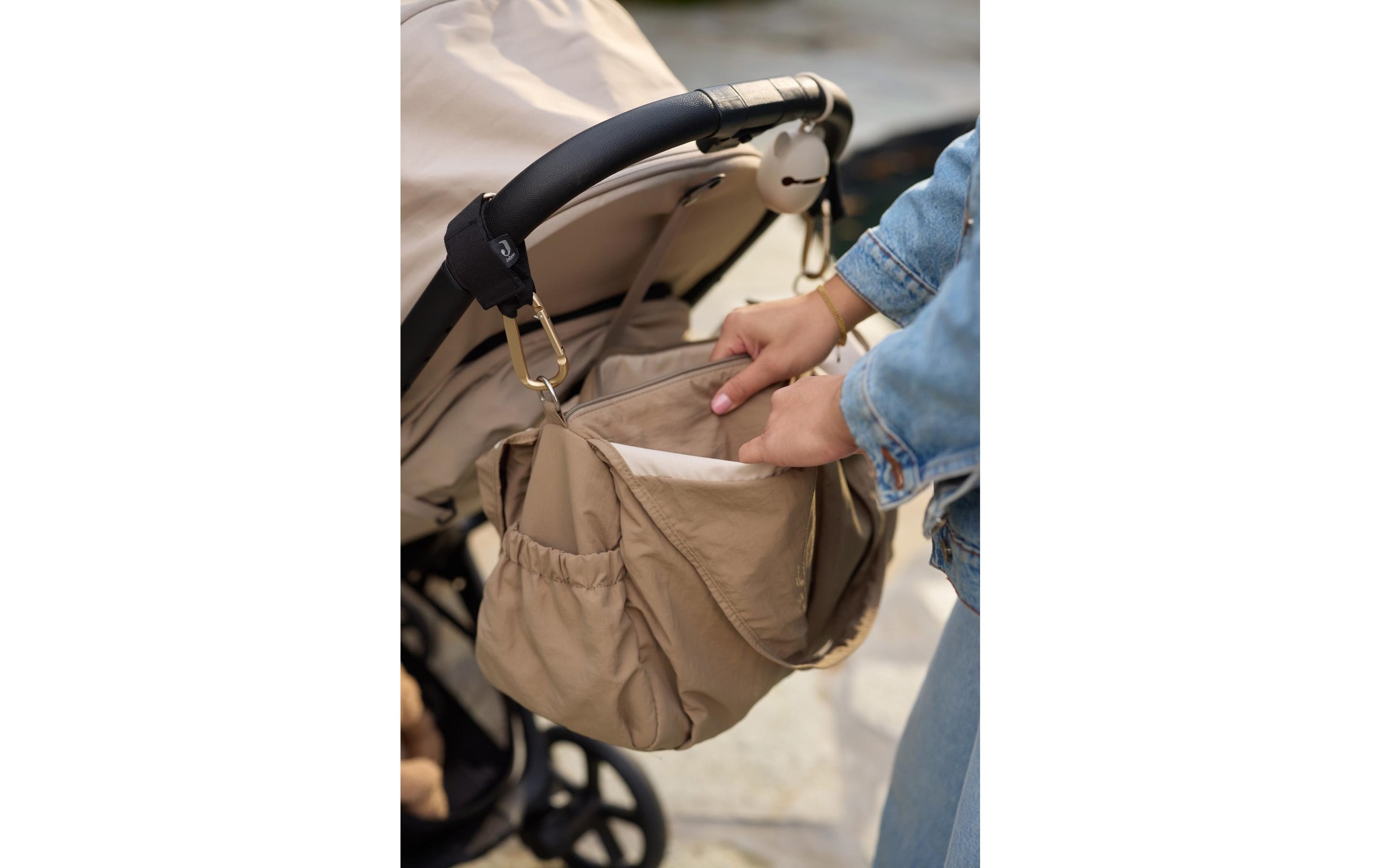 Jollein Wickeltasche »Urban Earthy« Geräumige Tasche für unterwegs mit Baby