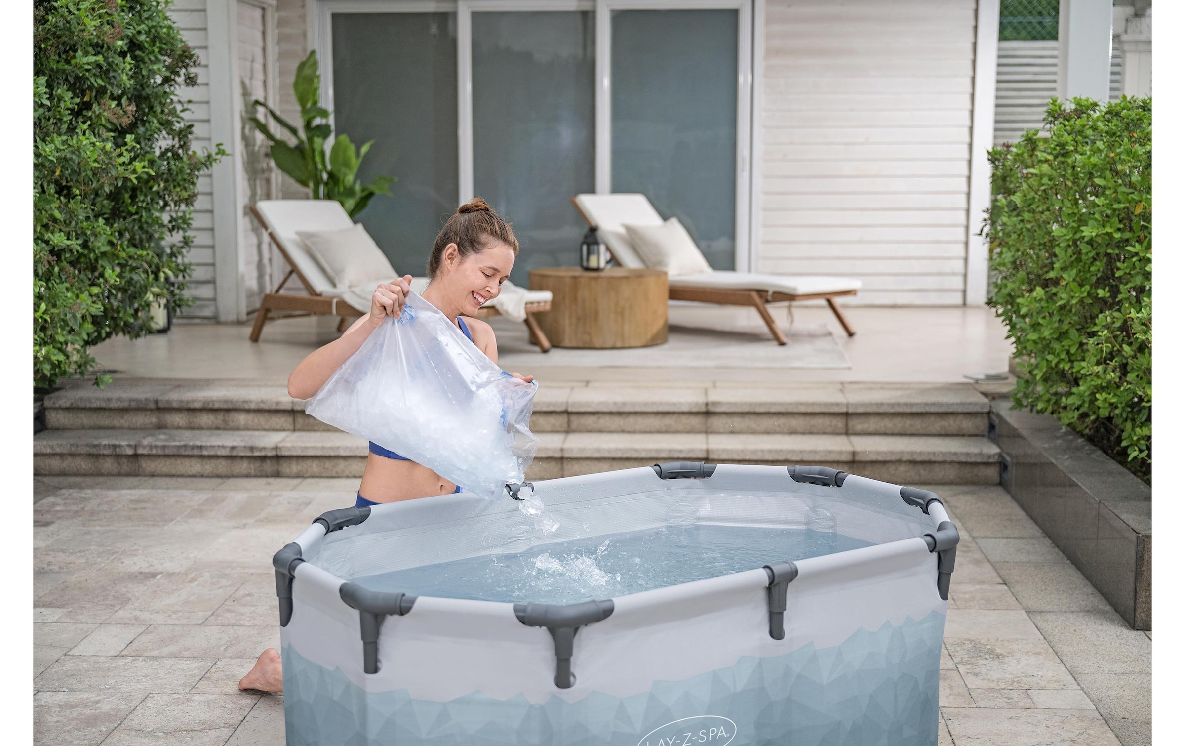 Bestway Piscine ronde »Lay-Z-Spa Glacial Dip«