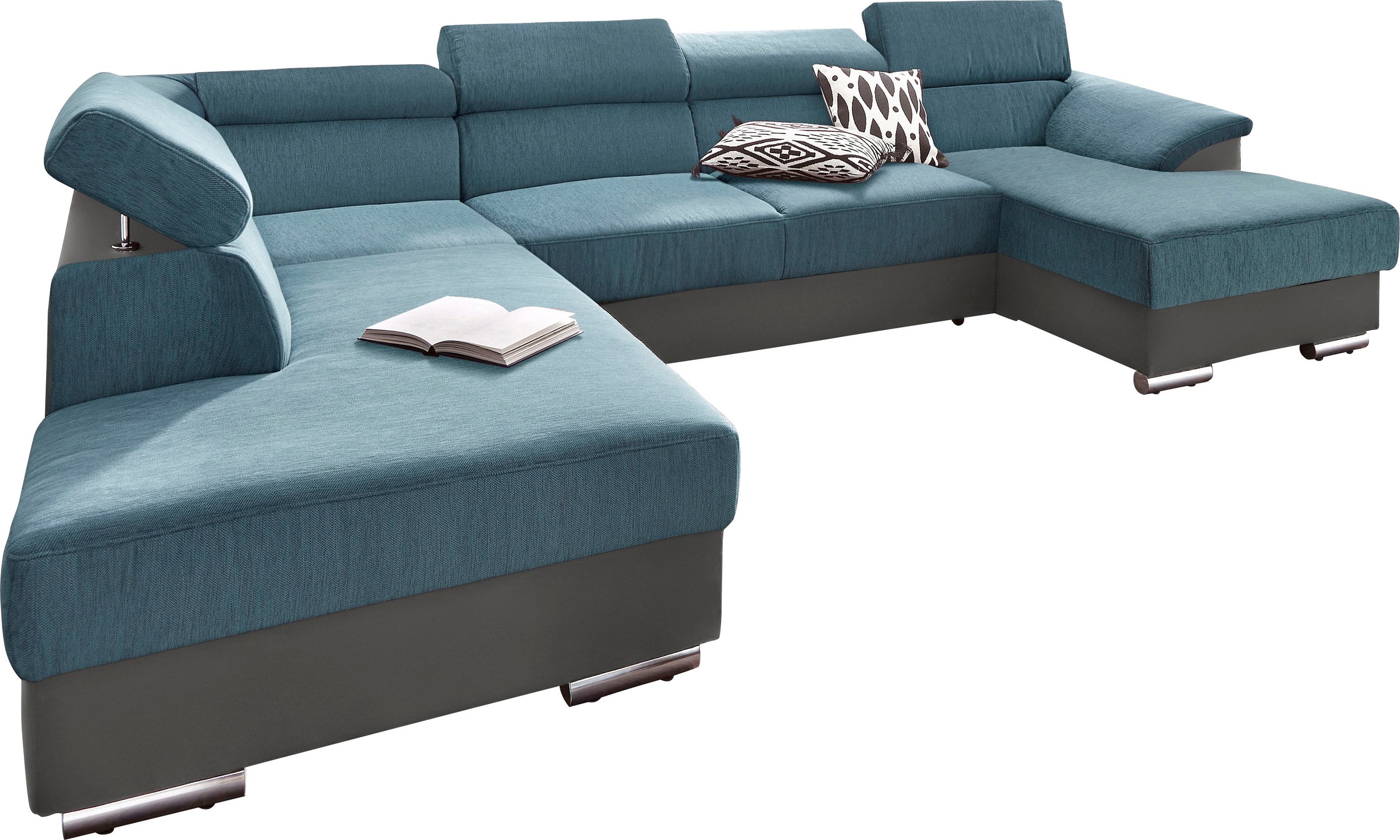 Image of DOMO collection Wohnlandschaft »Videl«, wahlweise mit Bettfunktion und Bettkasten bei Ackermann Versand Schweiz