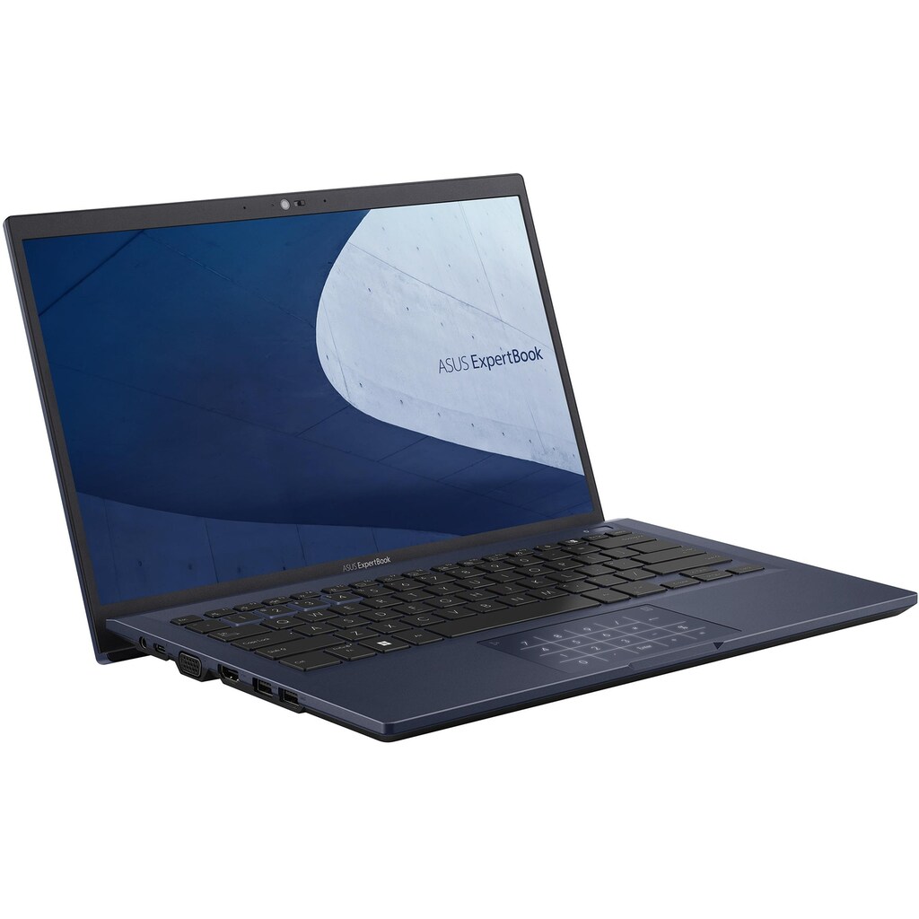 Asus Business-Notebook »B1400CBA-EB0041X«, 35,42 cm, / 14 Zoll, Intel, Core i5, Iris Xe Graphics, 512 GB SSD