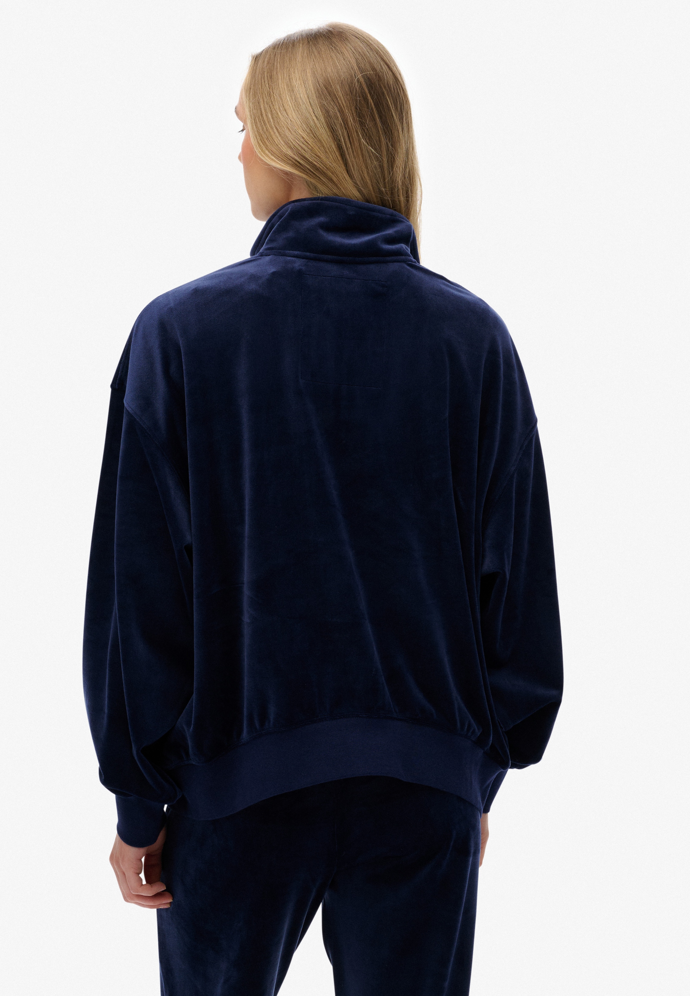 Superdry Sweatshirt »COUNTRY CLUB VELOUR 1/4 ZIP«
