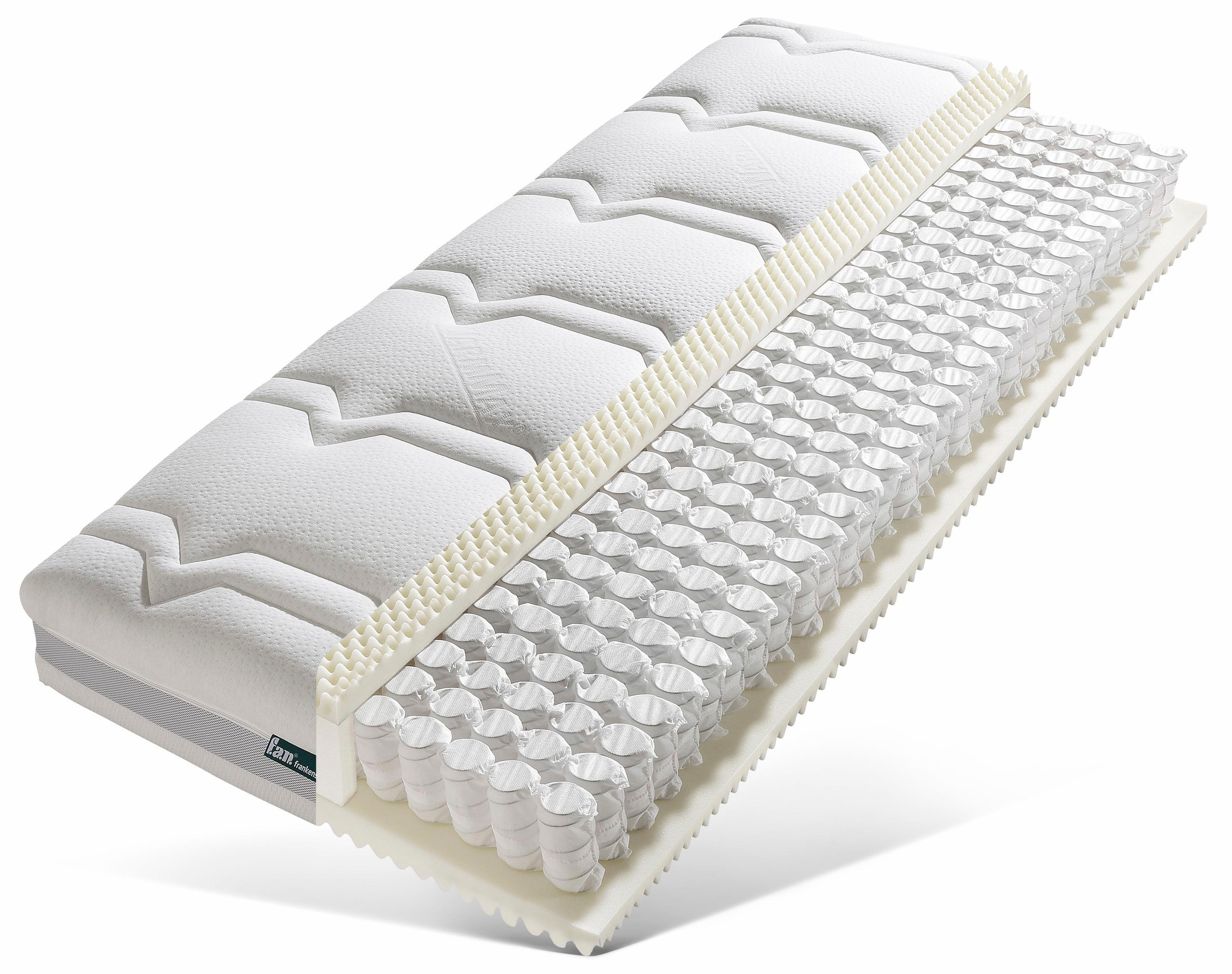 Image of f.a.n. Schlafkomfort Taschenfederkernmatratze »Mabona T«, 23 cm cm hoch, 544 Federn, (1 St.), Bekannt aus der TV-Werbung, mit Sommer- und Winterseite! bei Ackermann Versand Schweiz
