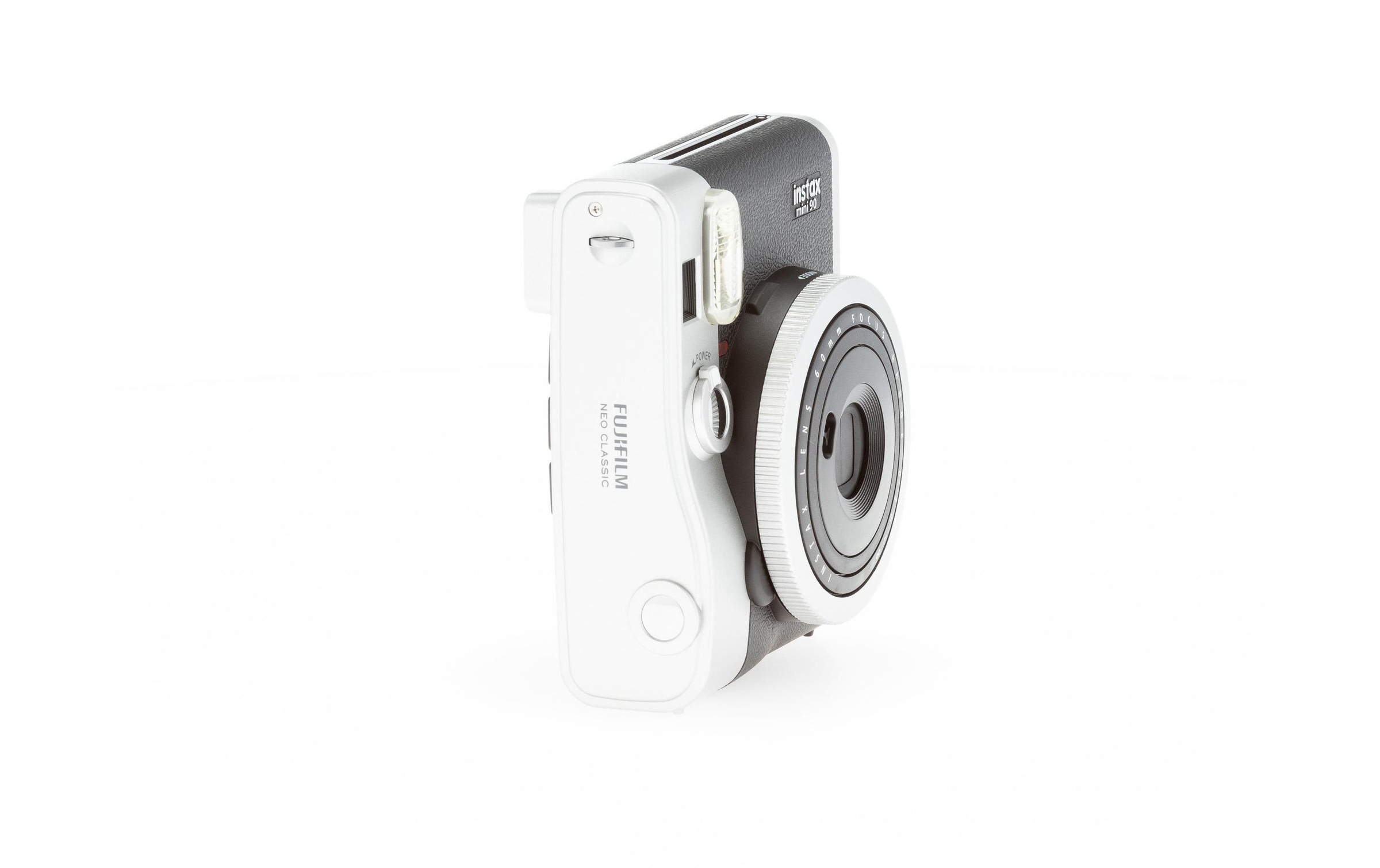 FUJIFILM Sofortbildkamera »Instax Mini 90 Neo classic Silberfarben Schwarz«