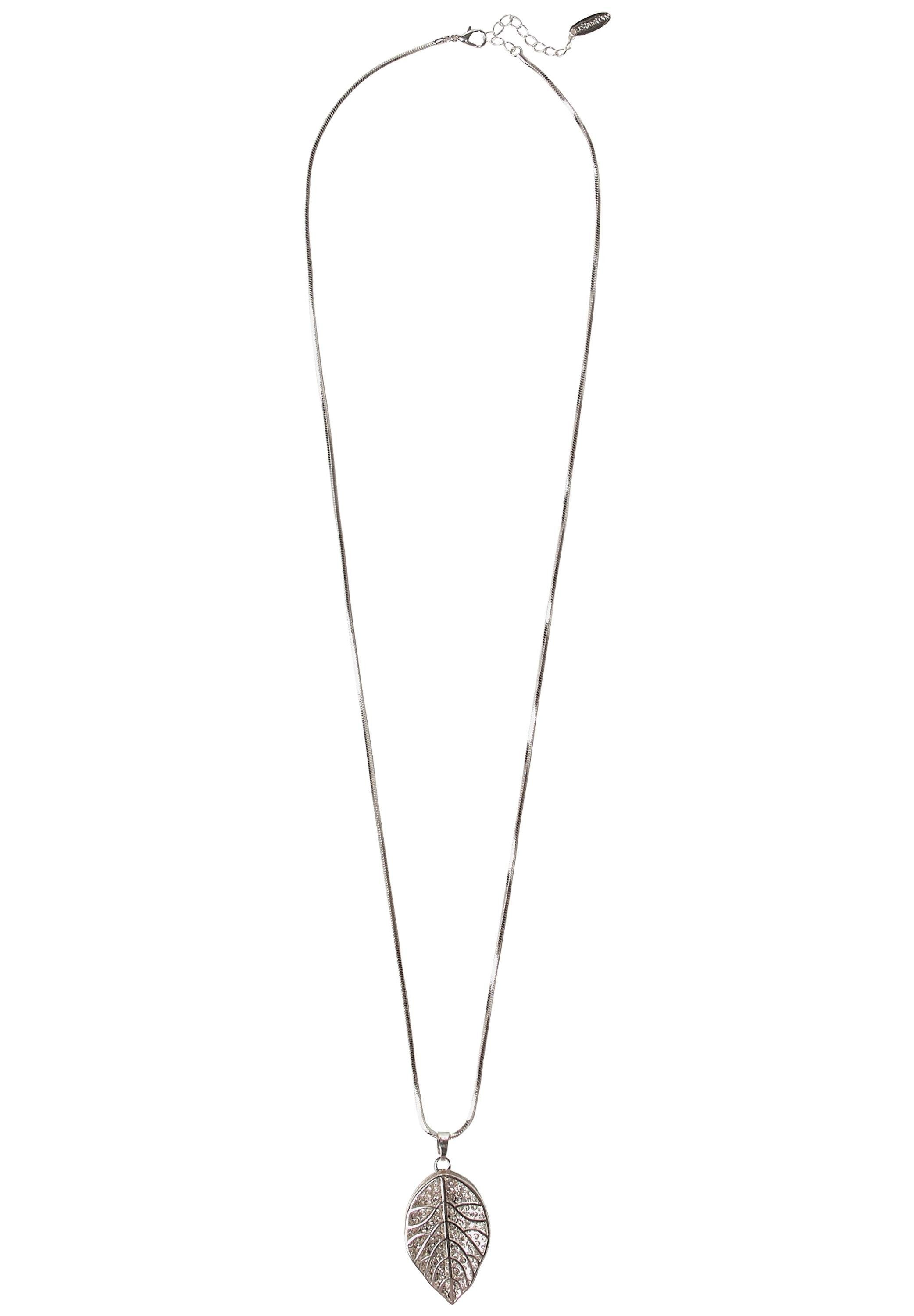 Kette und Anhänger Set »Halskette mit Blatt-Anhänger«