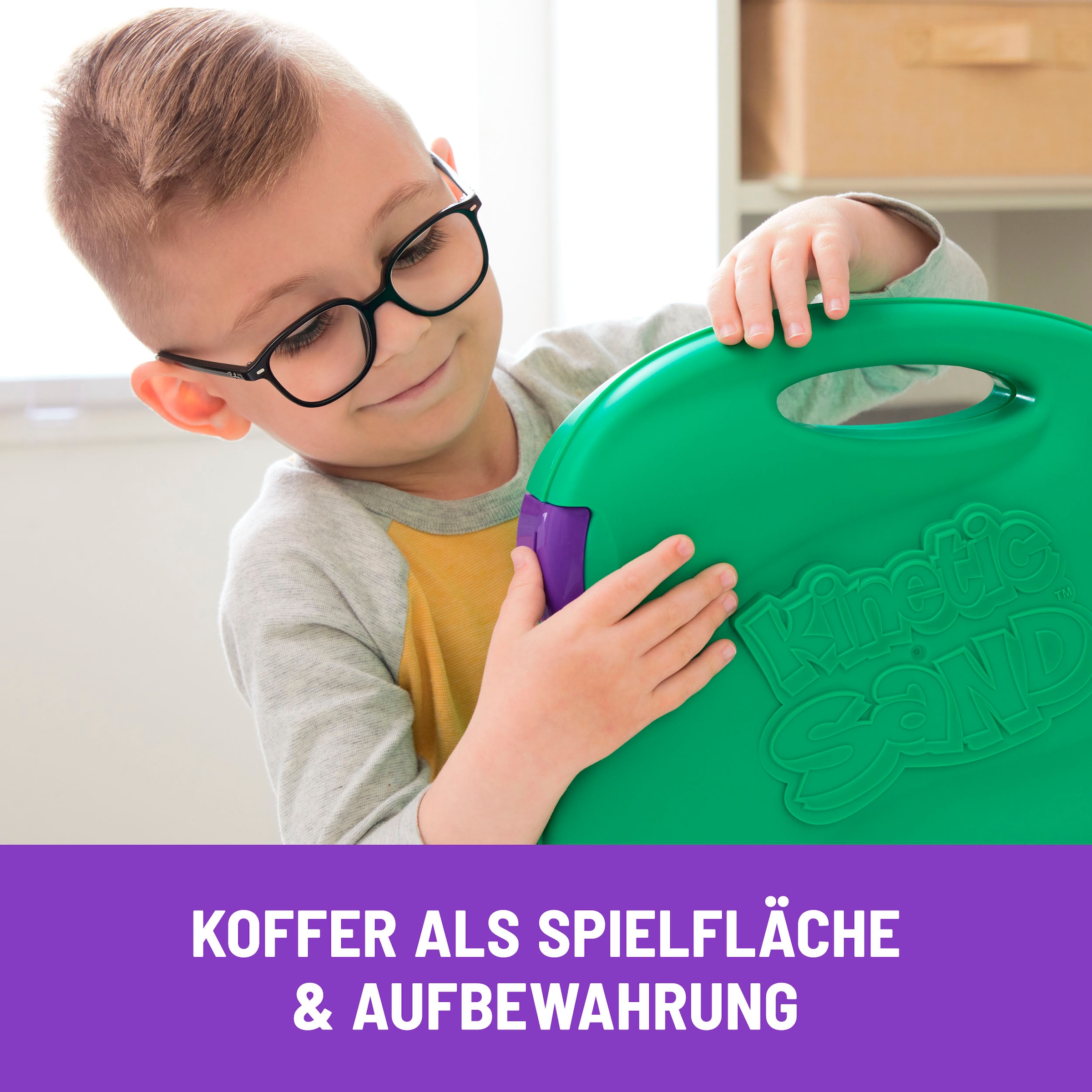 Spin Master Kreativset »Kinetic Sand - Hunde Park Koffer 680 g«