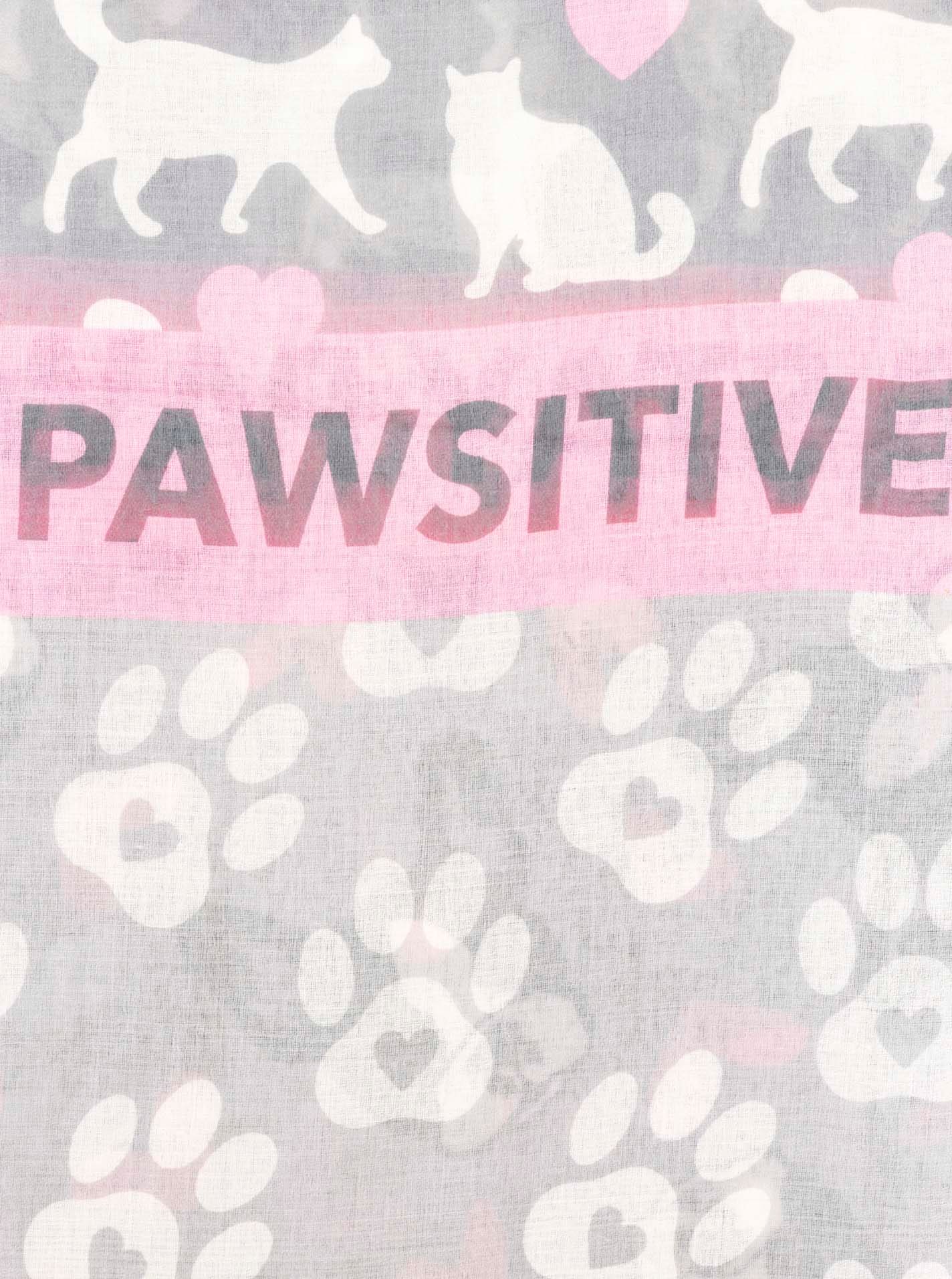 Zwillingsherz Écharpe »"Hunde"« Hundemotiv, Mustermix, transparent