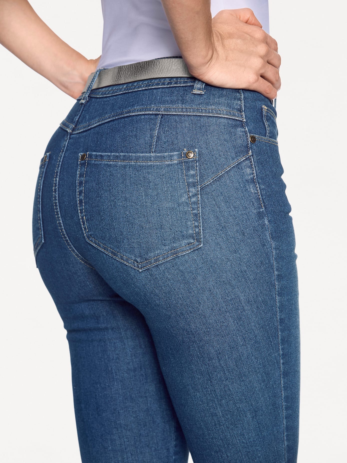 heine Röhrenjeans, (1 tlg.)
