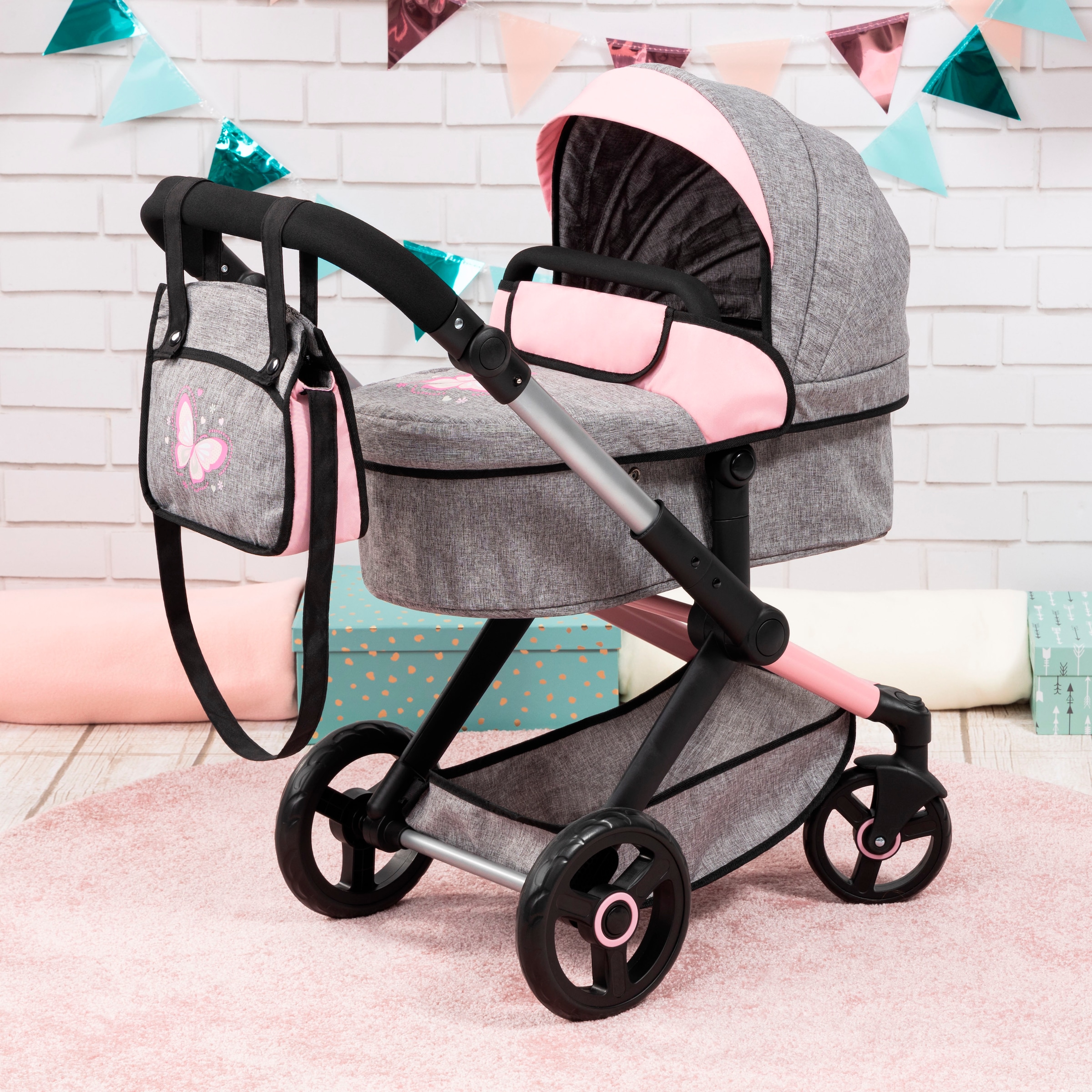 Bayer Kombi-Puppenwagen »Xeo«