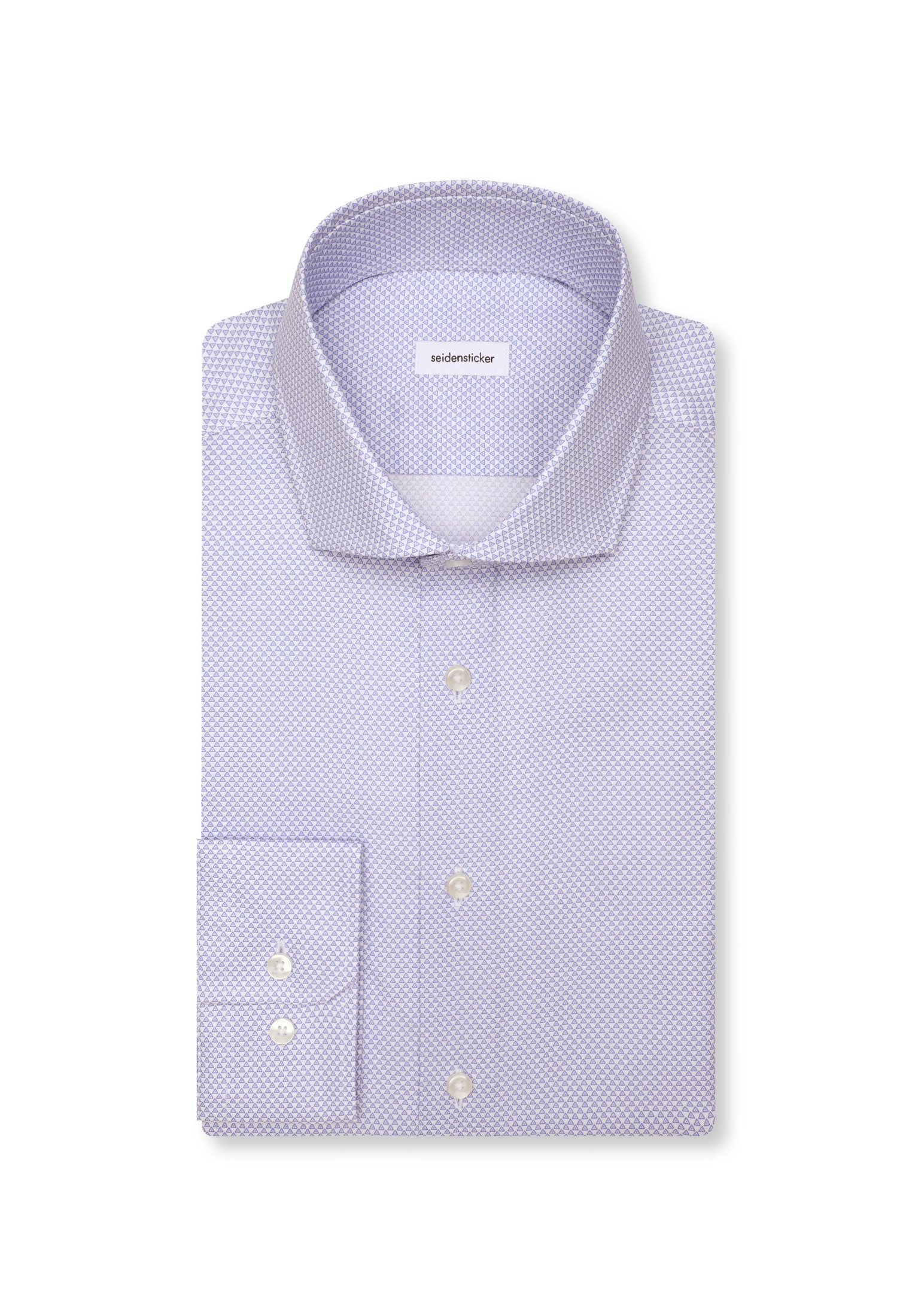 seidensticker Chemise d'affaires »Schwarze Rose« X-Slim 1/1 Kentkragen Druck