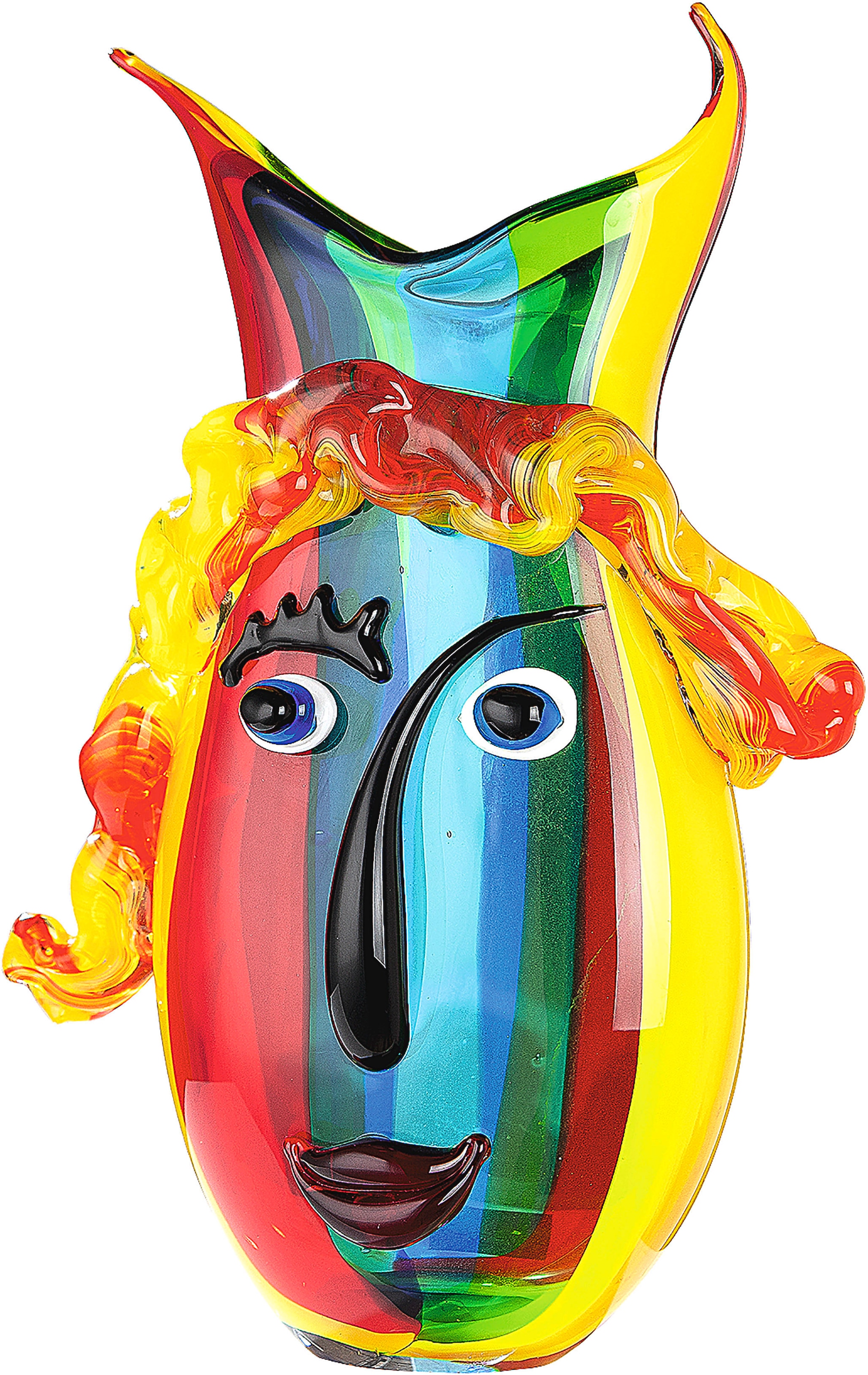 Image of GILDE GLAS art Tischvase "Rainbow" aus Glas, Höhe ca. 37 cm