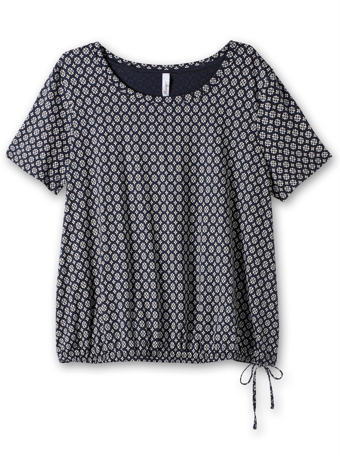 Sheego Kurzarmshirt »T-Shirt«, (1 tlg.)