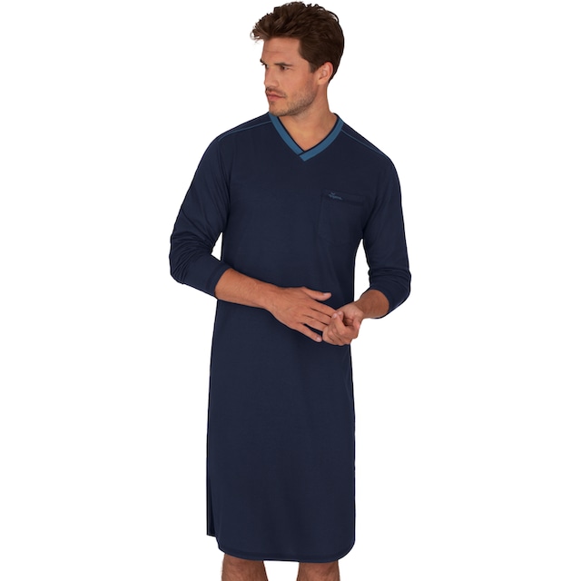 ♕ Trigema Pyjama »TRIGEMA Herren-Nachthemd aus Biobaumwolle (kbA)«  versandkostenfrei auf
