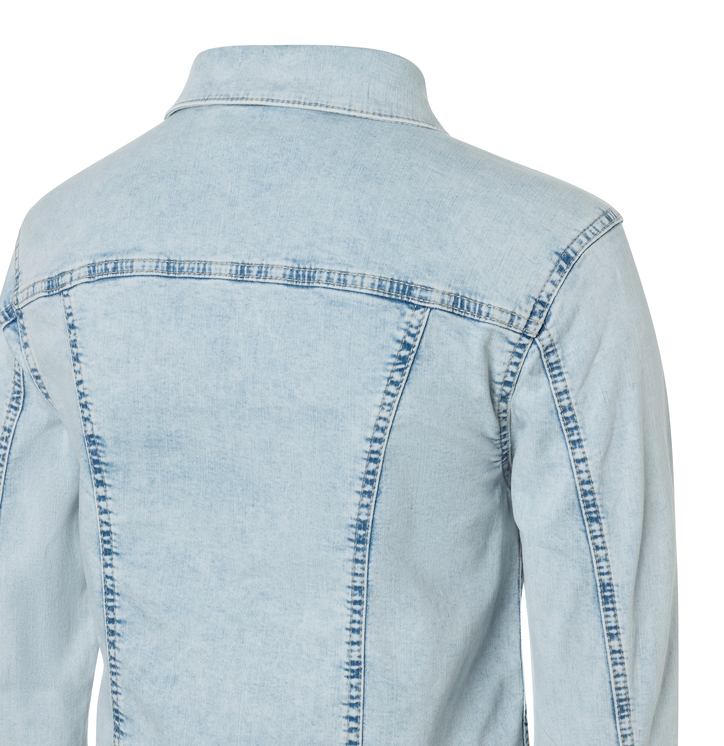 MAC Veste en jean »RICH JACKET« aus leichter, sommerlicher Denim-Qualität mit hohem Baumwoll-Anteil