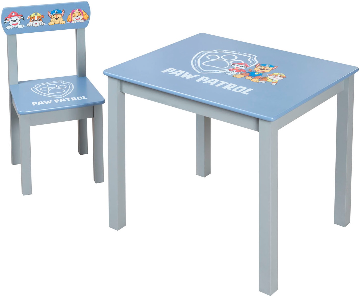Image of roba Kindersitzgruppe "Paw Patrol" Set, mit Tisch und Stuhl